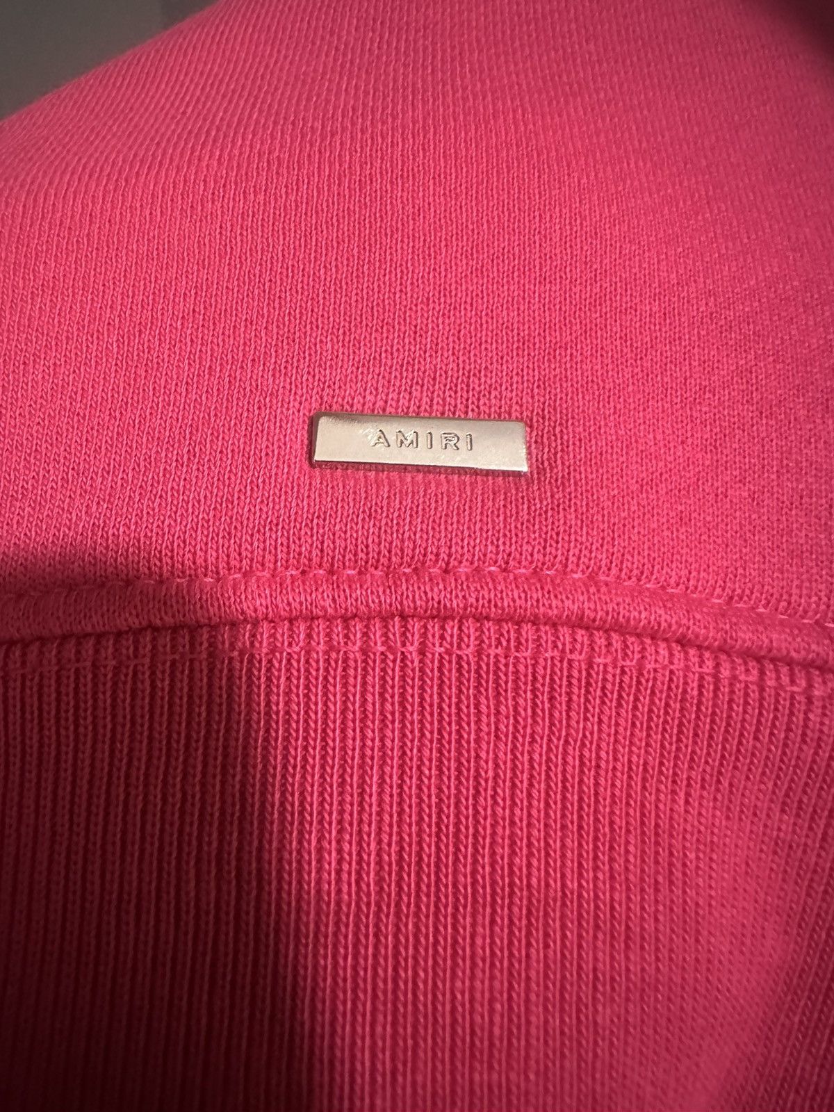 Amiri Amiri Hot Pink 'Core Logo' Hoodie Size US L / EU 52-54 / 3 - 3 Thumbnail