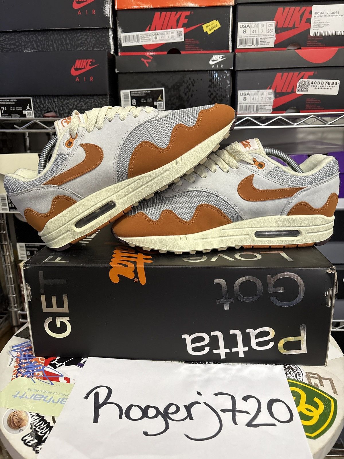 Nike × Patta Air Max 1 Patta Waves Monarch Size US 8 / EU 41 - 5 Thumbnail