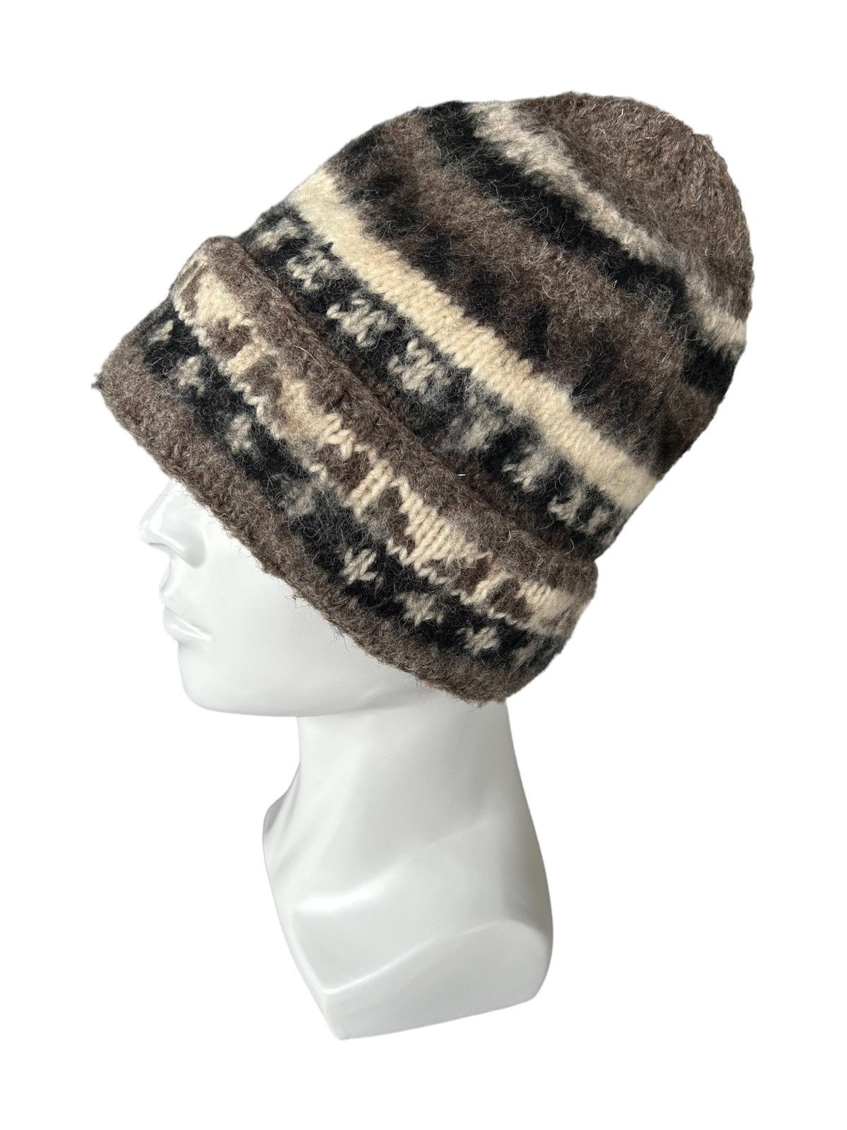 Japanese Brand × Kapital × Vintage Crochet Knitted Mohair Handmade Beanie hat Size ONE SIZE - 2 Thumbnail