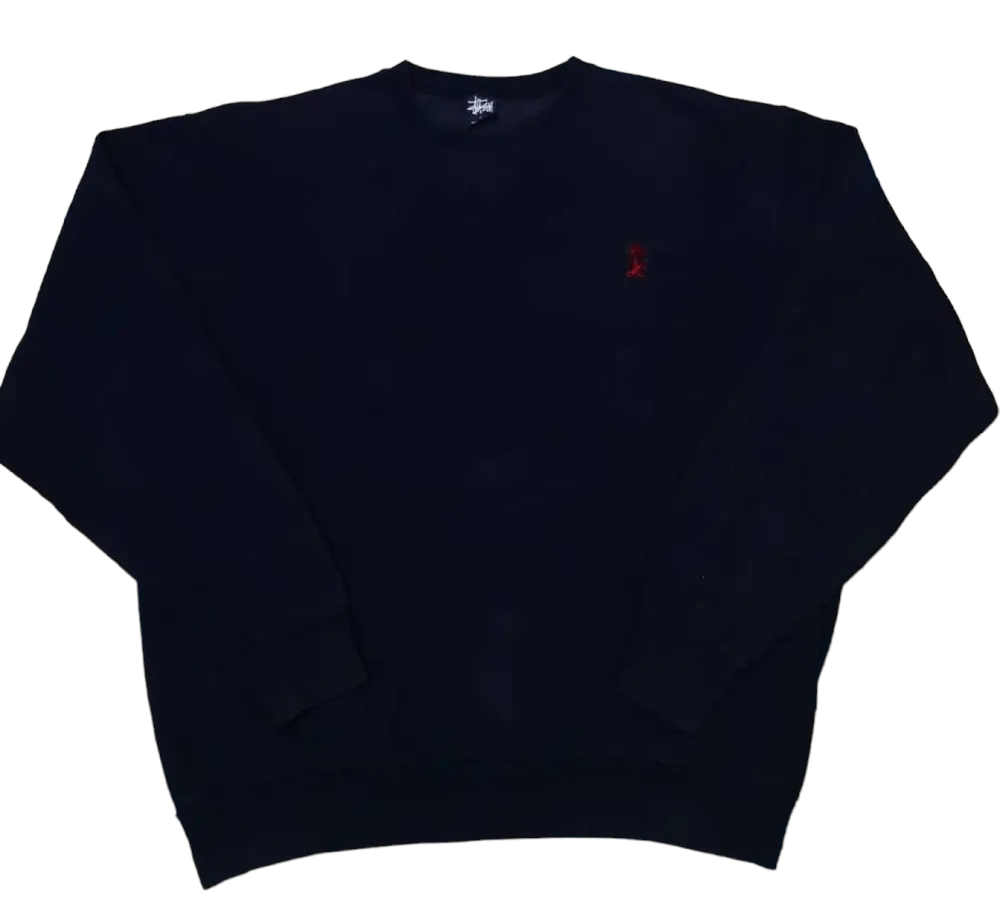 Stussy Vintage Stussy Small Logo Jumper Size US M / EU 48-50 / 2 - 1 Thumbnail