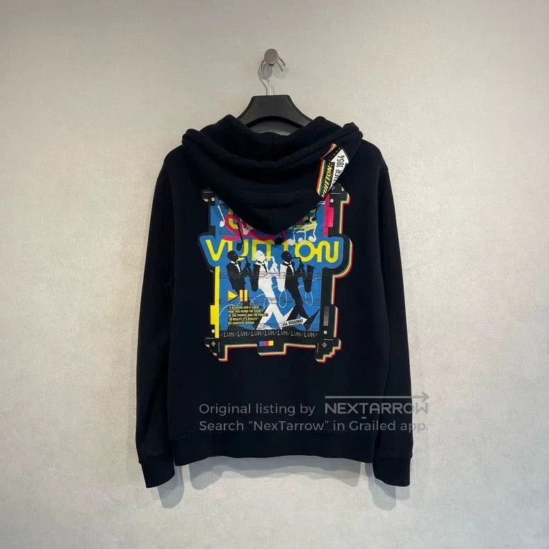 Louis Vuitton Louis Vuitton Rainbow Logo Hooded Jacket. Size US XL / EU 56 / 4 - 2 Thumbnail