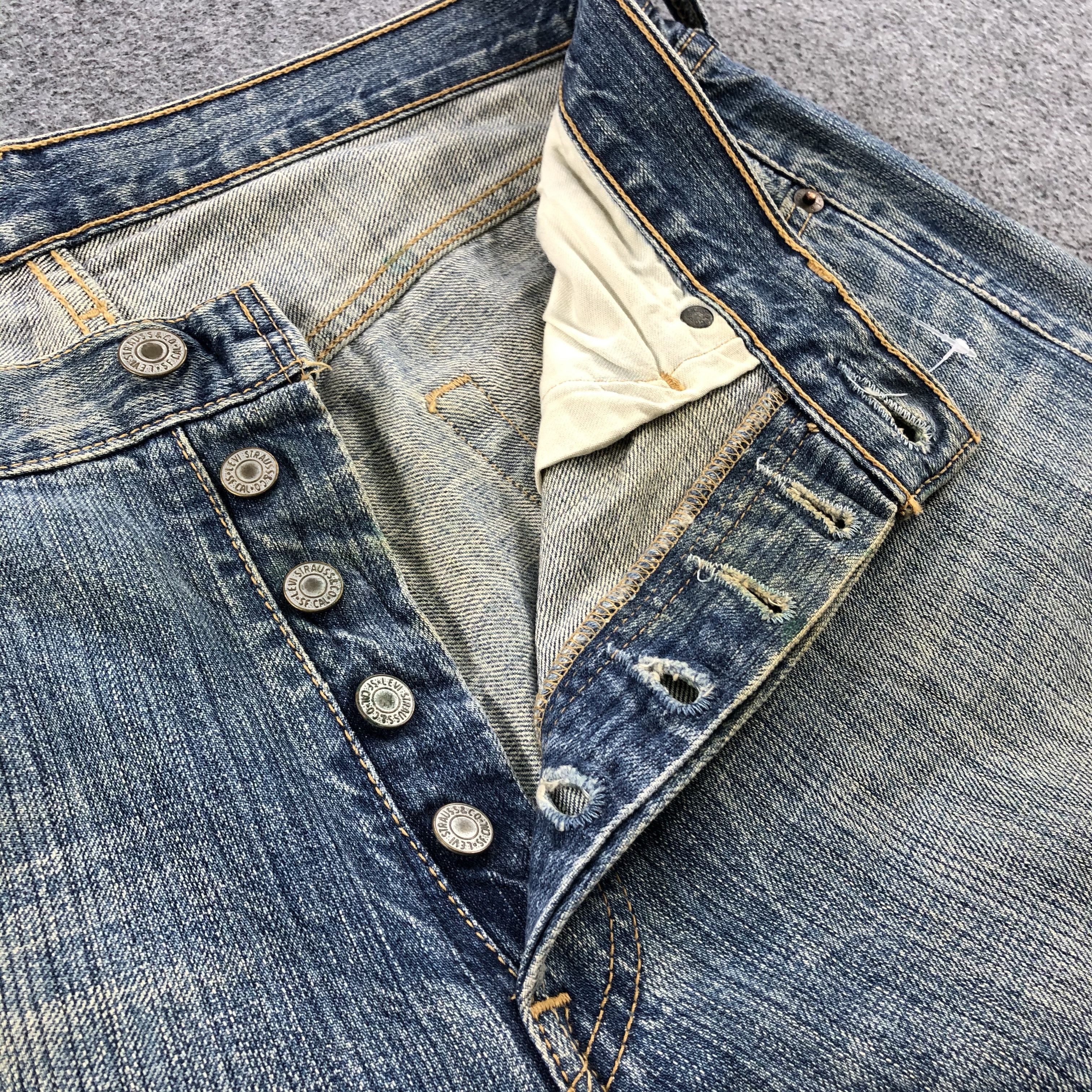 Levi's Vintage 90s Rusty Levis 501 Jeans-JM1579 Size US 34 / EU 50 - 8 Thumbnail