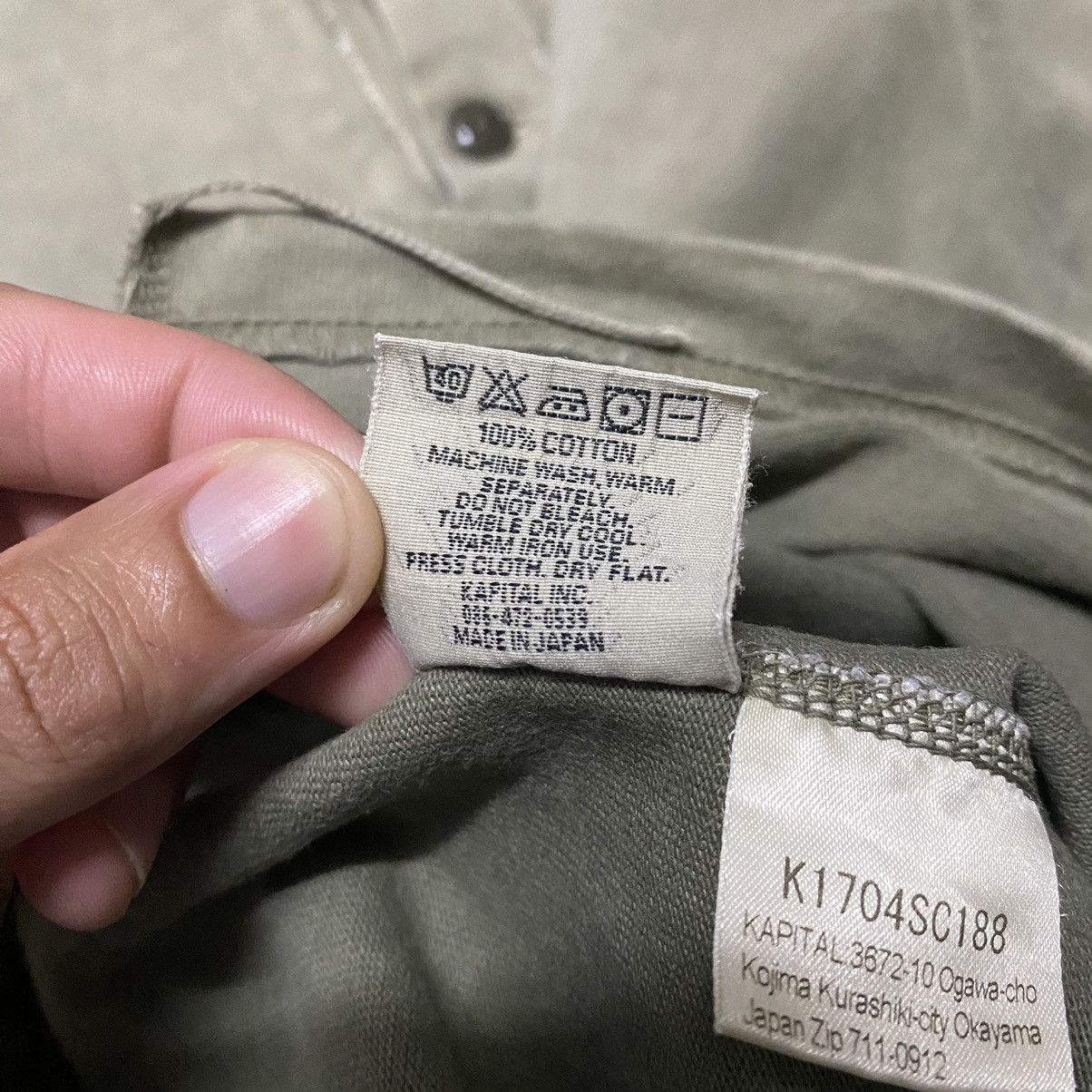 Kapital Vintage Kapital K.P.A.M Army Field Ratian Uniform Faded Tee Size US M / EU 48-50 / 2 - 15 Thumbnail
