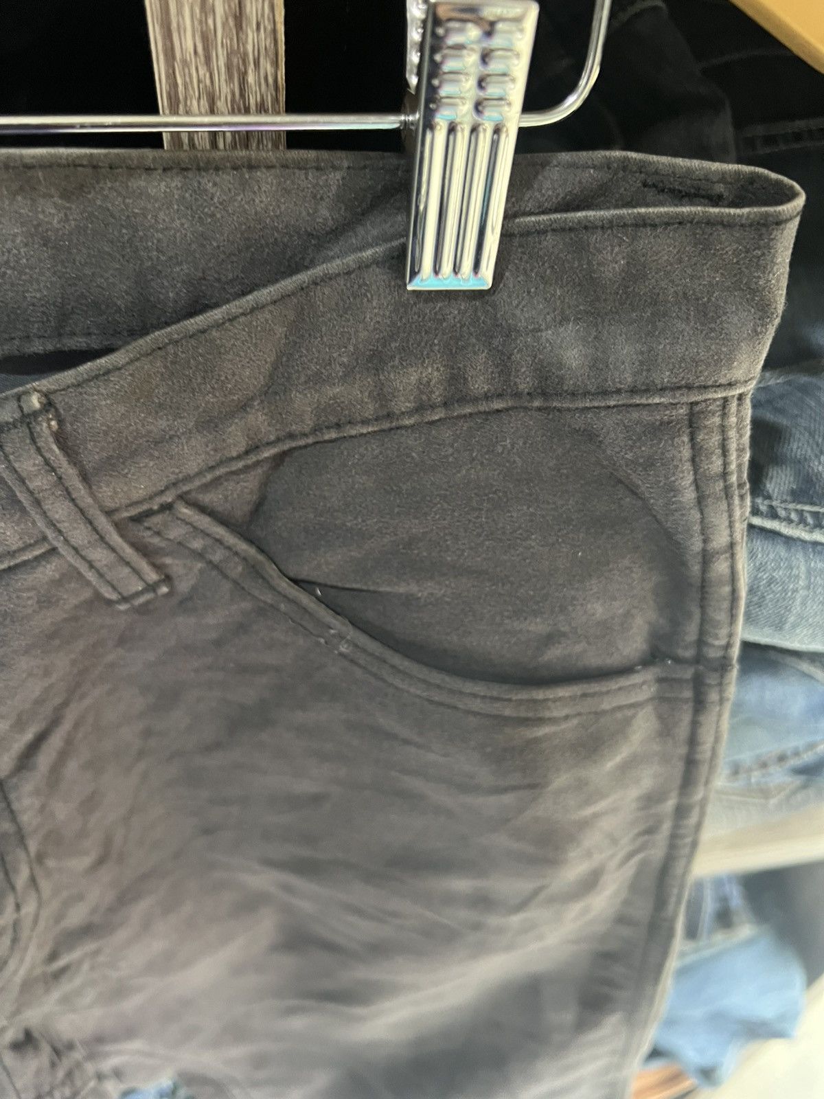 Johnbull 🔥Vintage John Bull Co Suede Denim Size US 32 / EU 48 - 10 Thumbnail