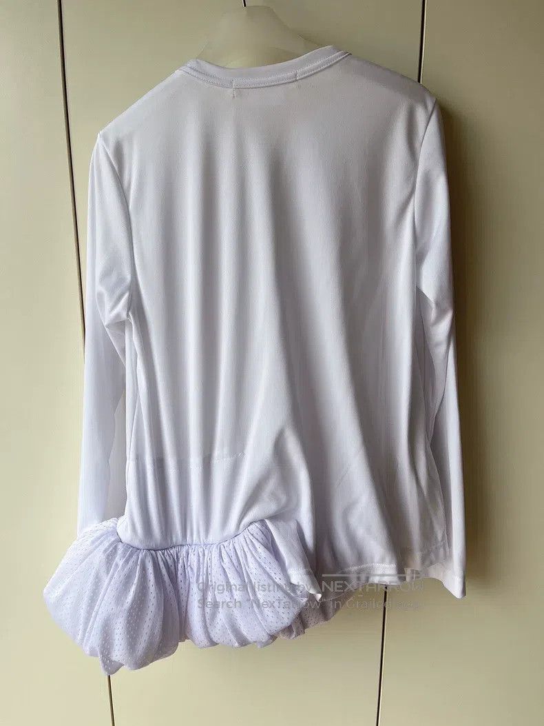Comme des Garcons Comme des Garcons Puffy Hem Long Sleeve T-Shirt Size XS / US 0-2 / IT 36-38 - 5 Thumbnail