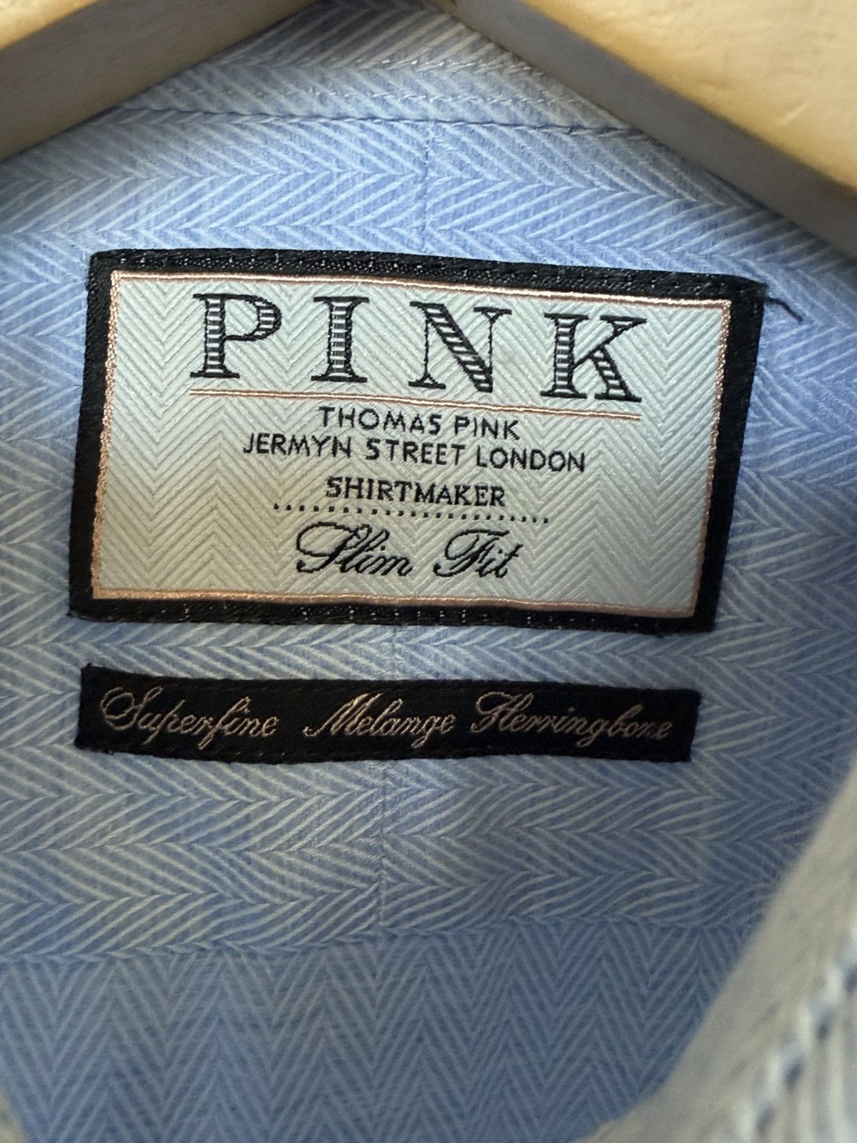 Thomas Pink Thomas Pink Blue Casual Button Down Shirt Size US XXL / EU 58 / 5 - 3 Thumbnail