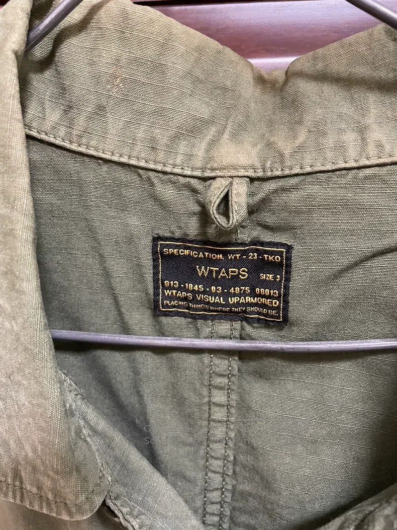 Wtaps Wtaps Military green military style jacket Size US L / EU 52-54 / 3 - 3 Thumbnail