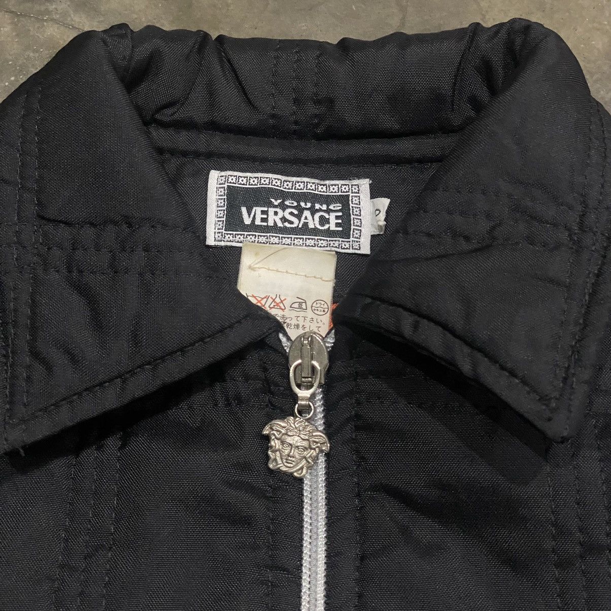 Versace Versace Young Multi Zip Pocket Biker Jacket Size US S / EU 44-46 / 1 - 3 Thumbnail