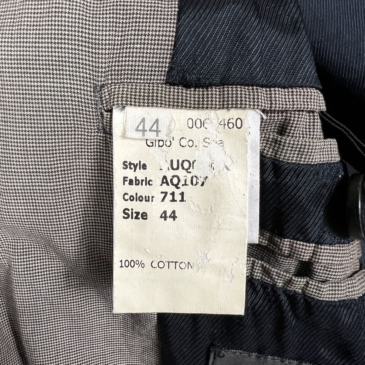 John Galliano Trashed Blazer John Galliano Made In Italy - Size 44 Size US S / EU 44-46 / 1 - 14 Thumbnail