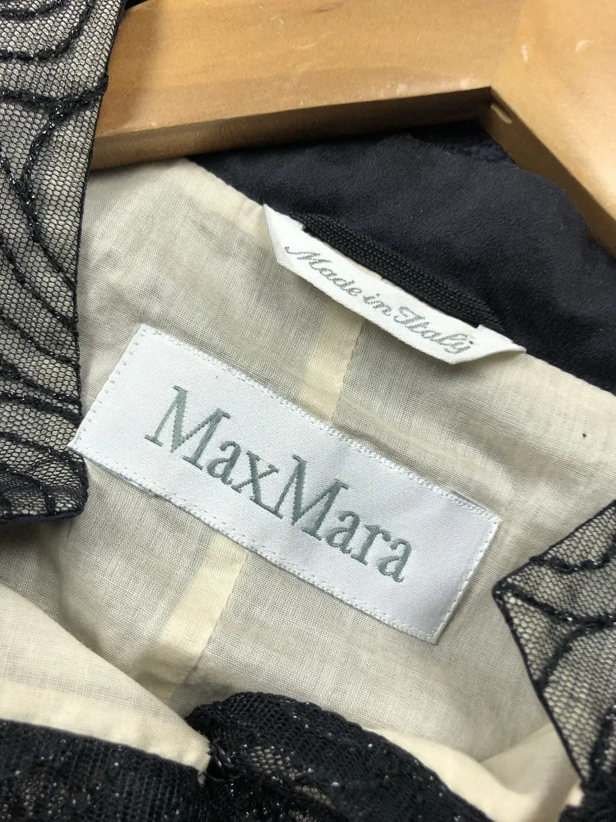Max Mara MAX MARA Made in Italy Longsleeve Blazer With Patterns Y2k Size S / US 4 / IT 40 - 6 Thumbnail