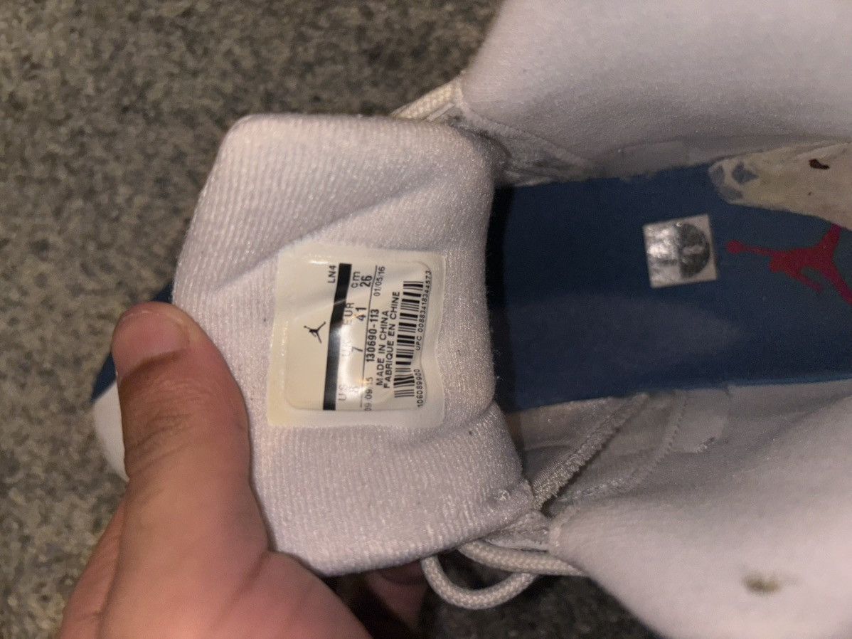 Jordan Brand × Nike French blue retro 12s Size US 8 / EU 41 - 3 Thumbnail