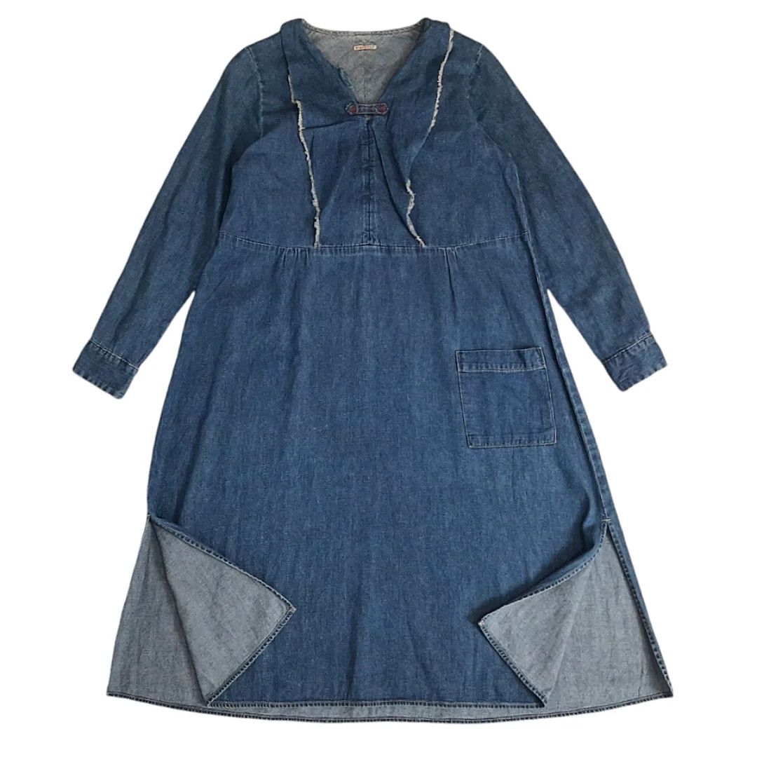 Kapital × Kapital Kountry Kapital Japan Midi Dress Size XS / US 0-2 / IT 36-38 - 2 Thumbnail