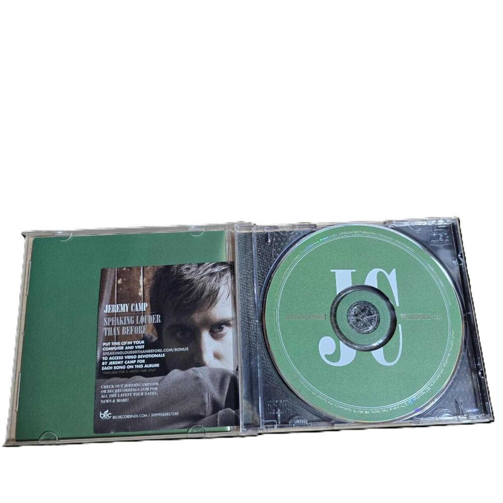 David Beckham Speaking Louder Than Before by Jeremy Camp (CD, 2008) Size ONE SIZE - 3 Thumbnail