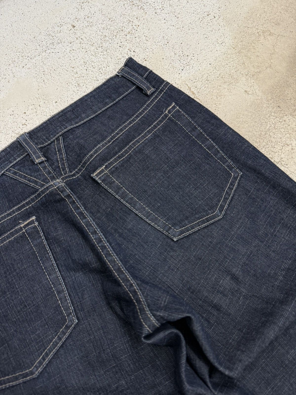 Marithe + Francois Girbaud Dark Flare Marithe Francois Girbaud Denim Pants Size US 28 / EU 44 - 10 Thumbnail