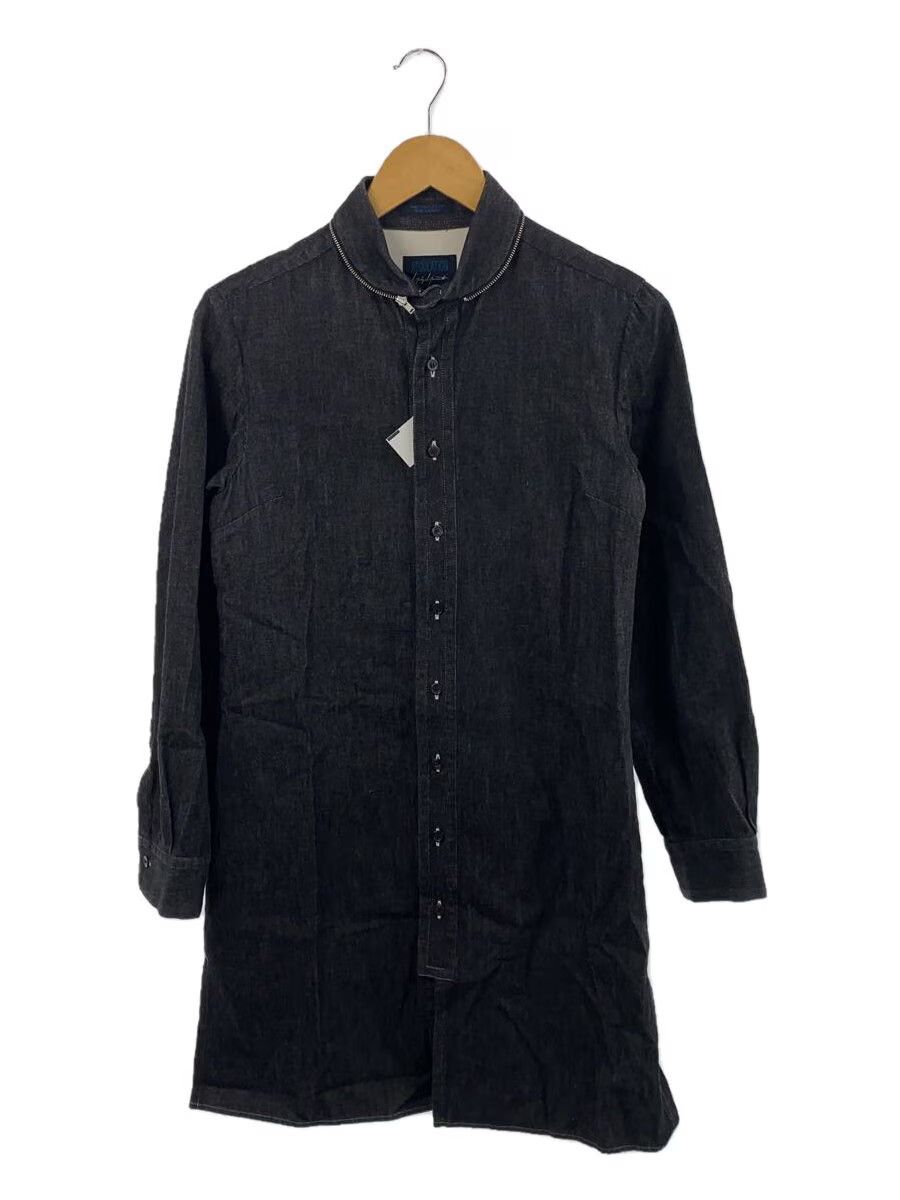 Yohji Yamamoto YOHJI YAMAMOTO Cotton/BLK Long Sleeve Dress Size US M / EU 48-50 / 2 - 1 Thumbnail