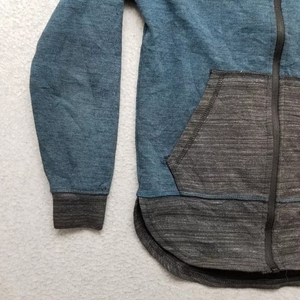 Univibe Univibe Hoodie Mens Small Blue Long Sleeve Full Zip Pockets Size US S / EU 44-46 / 1 - 2 Thumbnail
