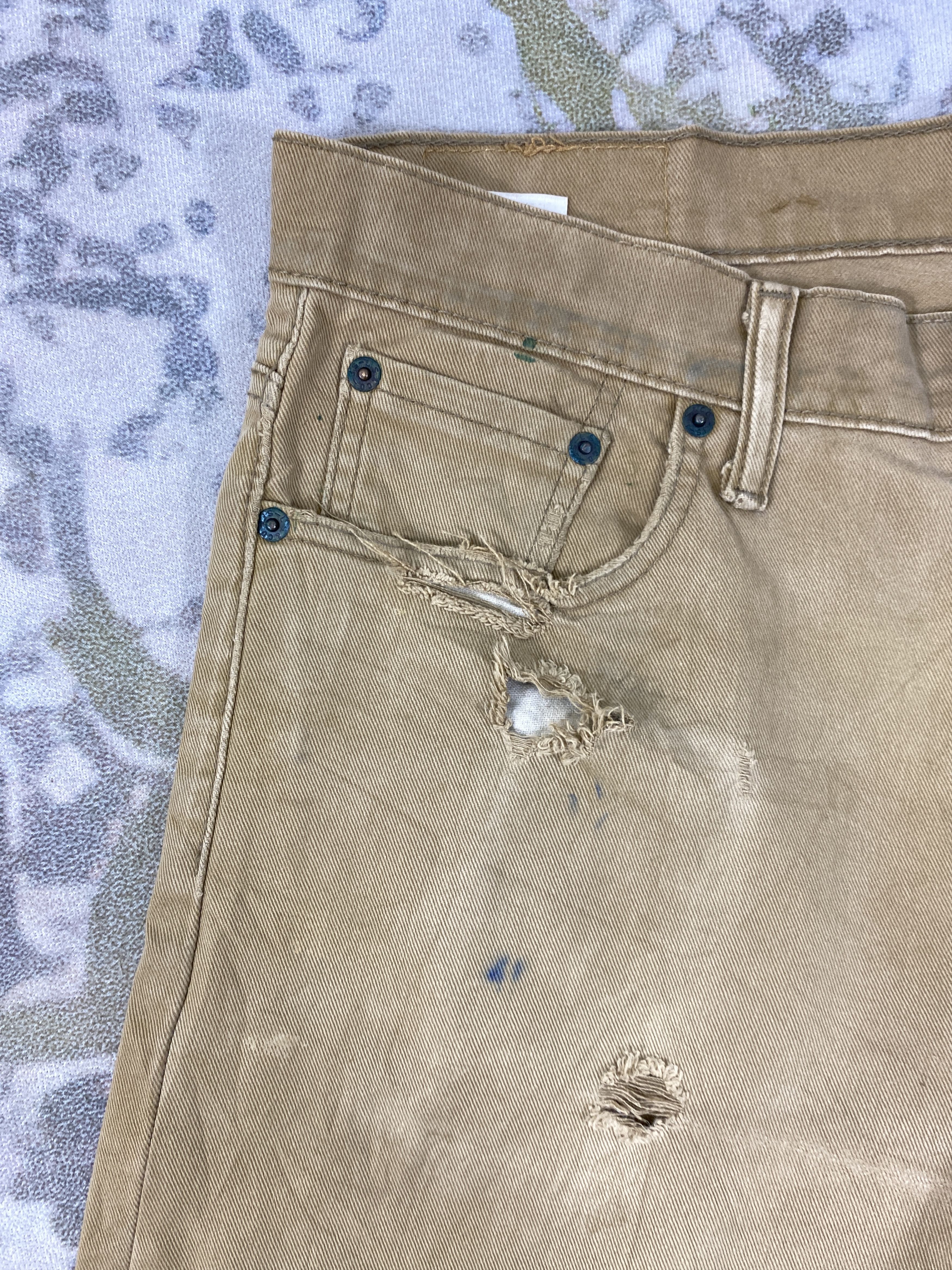 Levi's Brown Vintage Levi's 513 Jeans 36x31 Denim -JN1985 Size US 36 / EU 52 - 14 Thumbnail