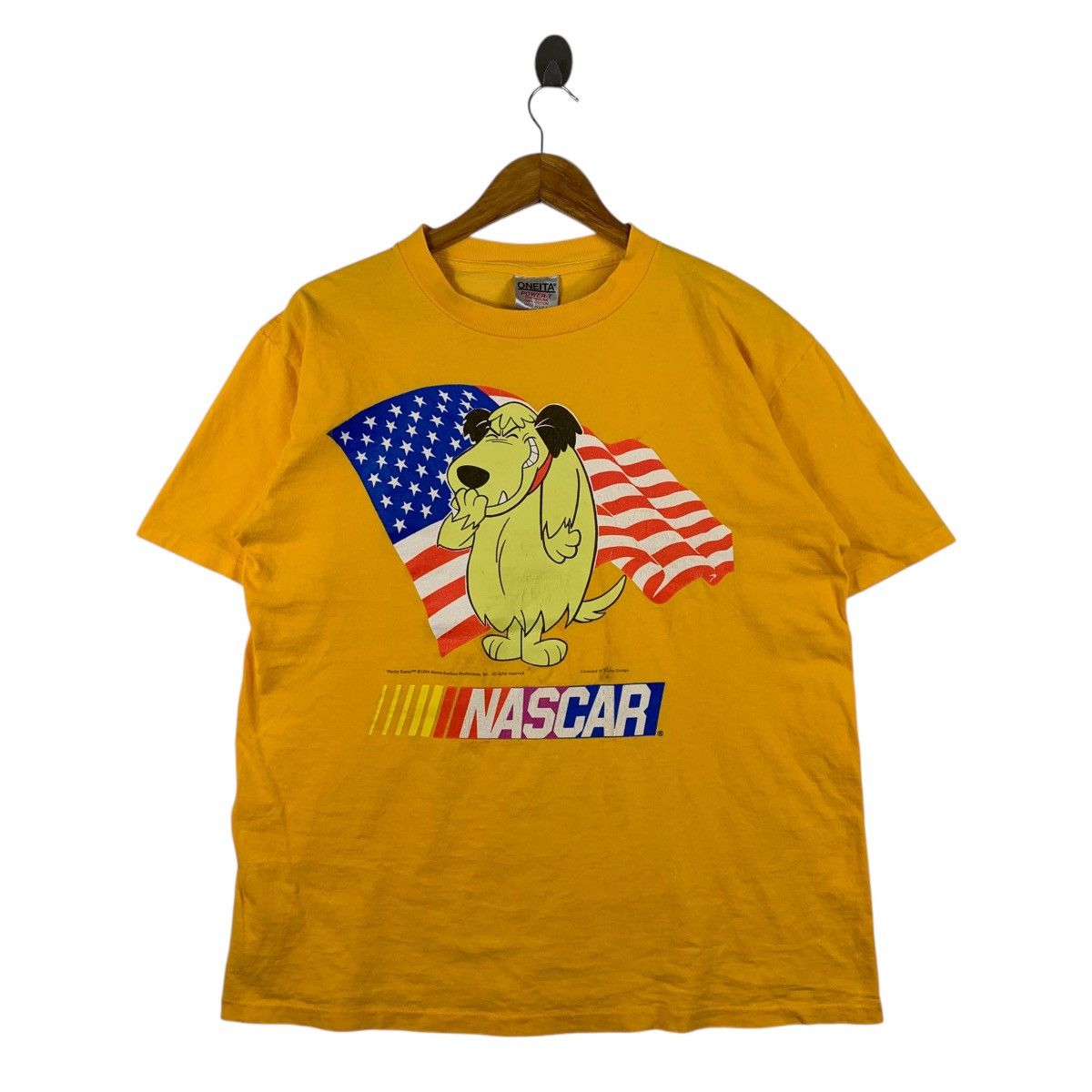 Vintage Vintage HANNA BARBERA Nascar Warner Bros Cartoon Big T-Shirt Size US L / EU 52-54 / 3 - 1 Thumbnail