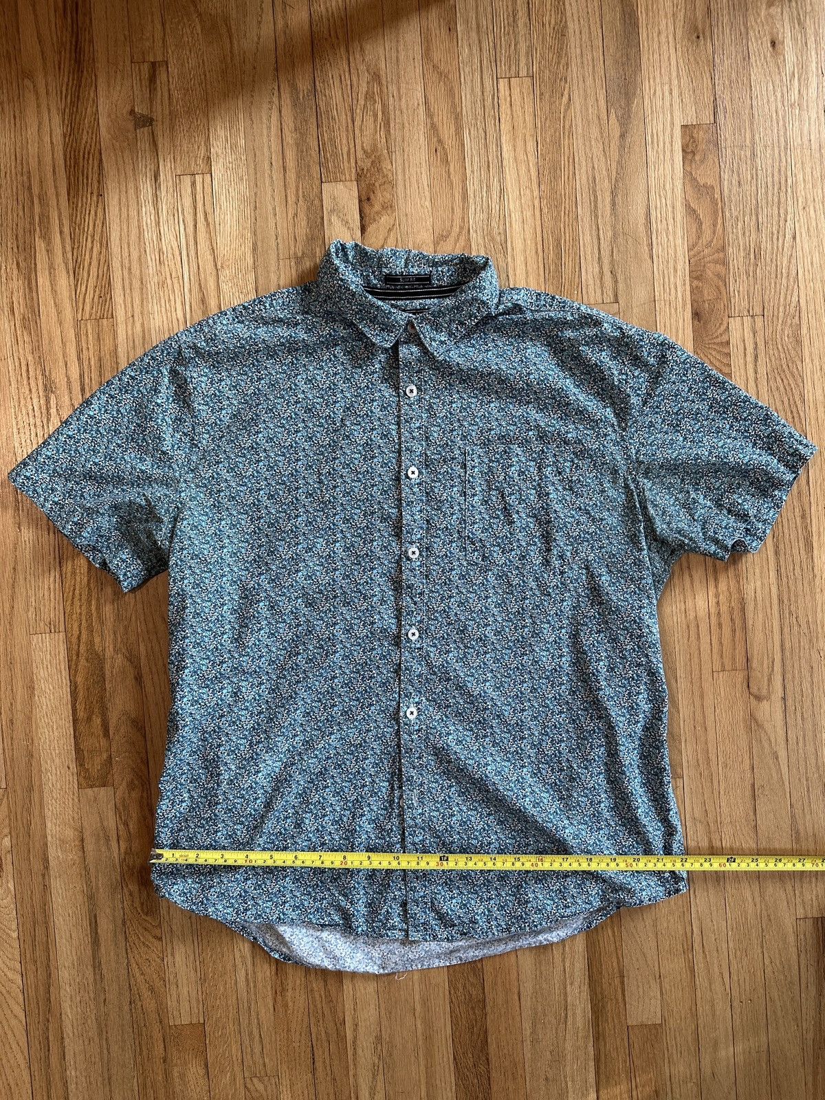 Other Blue Floral Print Slim Fit Cactus Button Down Size XL Size US XL / EU 56 / 4 - 5 Thumbnail