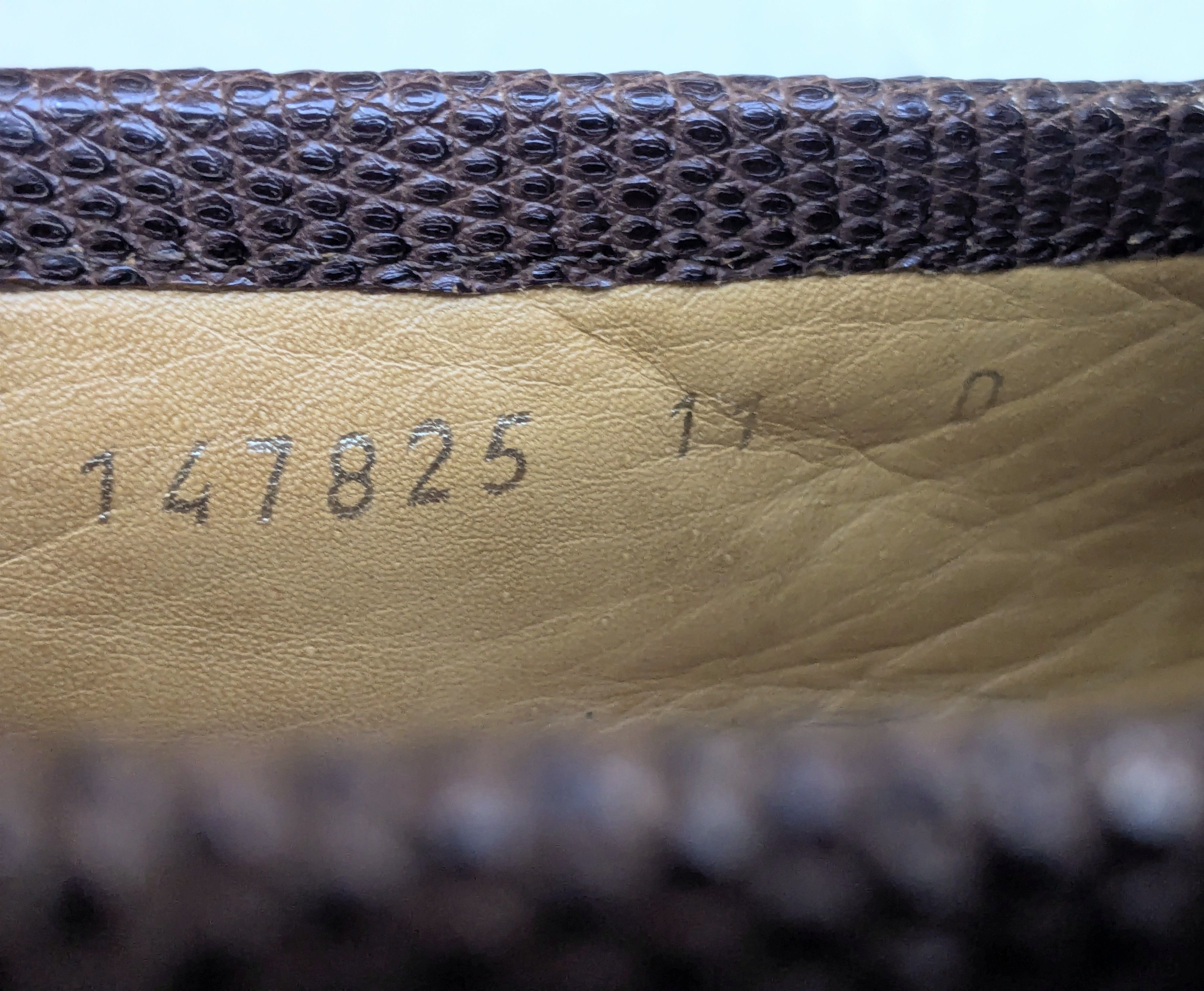 Gucci Gucci Horsebit Loafers Brown Lizard Leather 11.5 Slip On Size US 11.5 / EU 44-45 - 7 Thumbnail