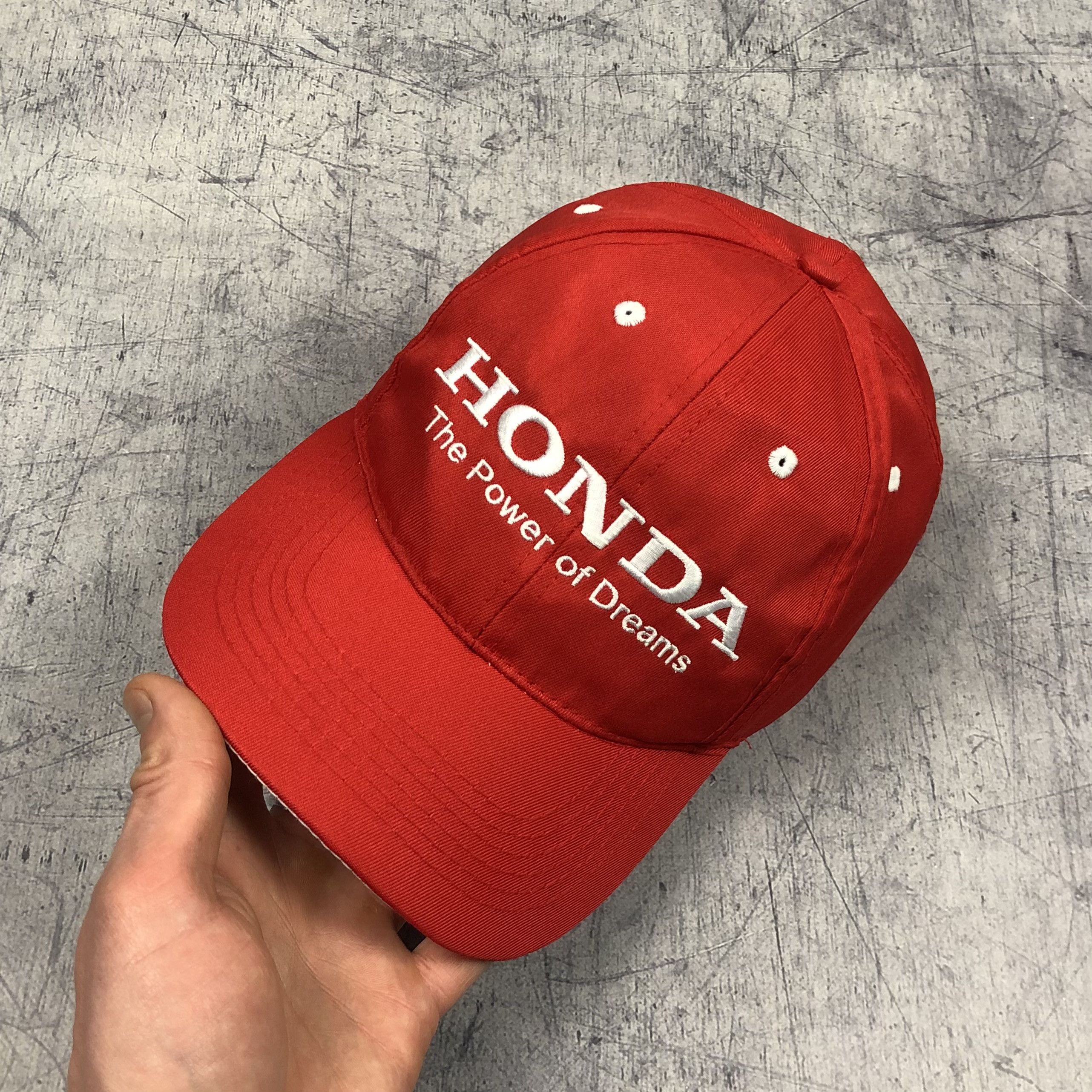 Honda Y2K Honda The Power of Dreams Cap Size ONE SIZE - 3 Thumbnail