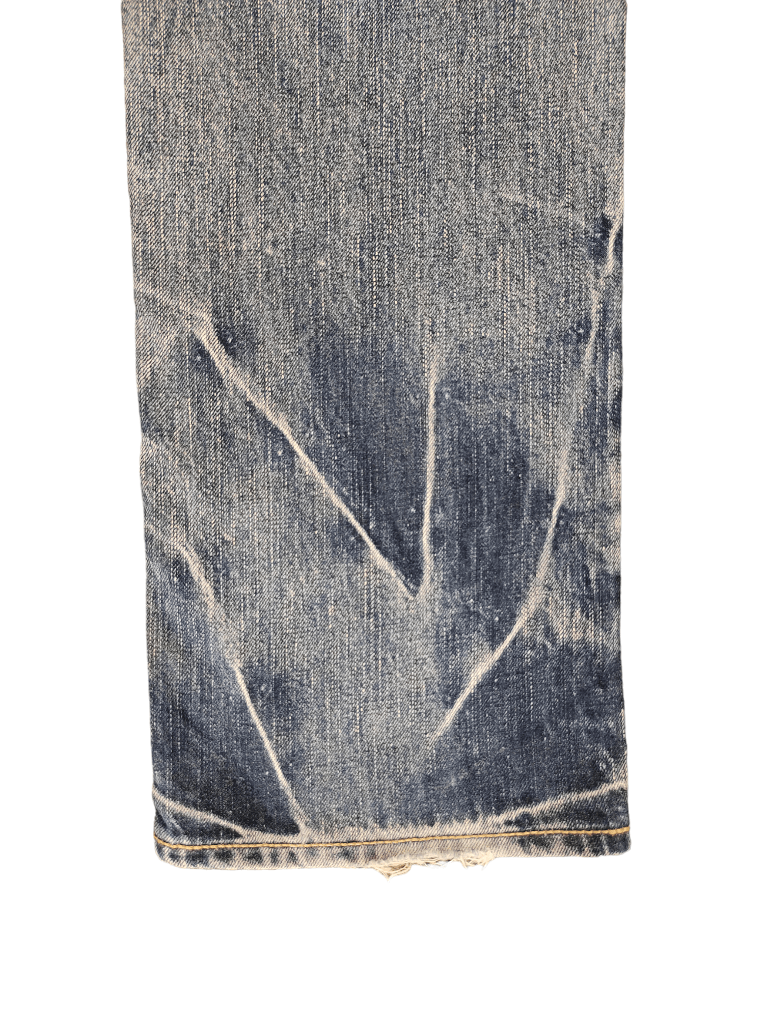Ermenegildo Zegna EZ By Zegna Distressed Denim Jeans Ermenegildo Zegna Size US 31 - 17 Thumbnail