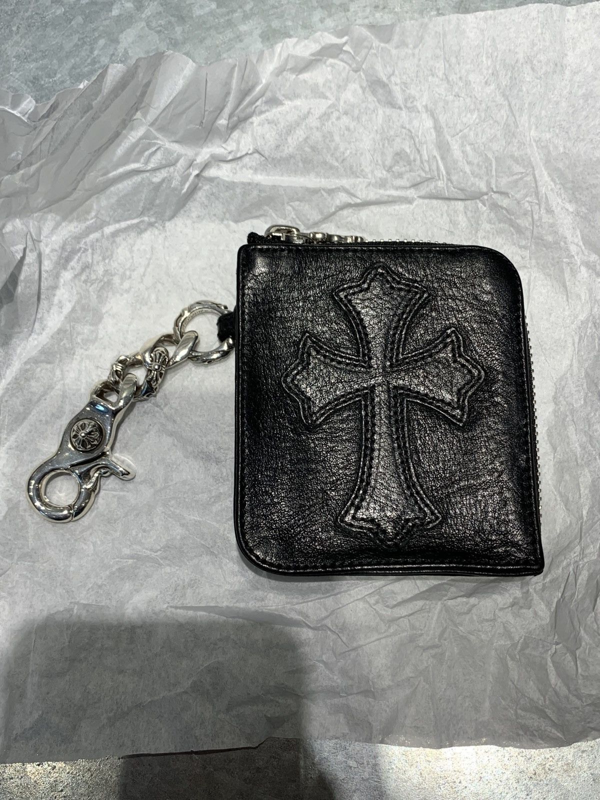 Chrome Hearts Lobster clasp fancy link cross patch wallet Size ONE SIZE - 1 Thumbnail