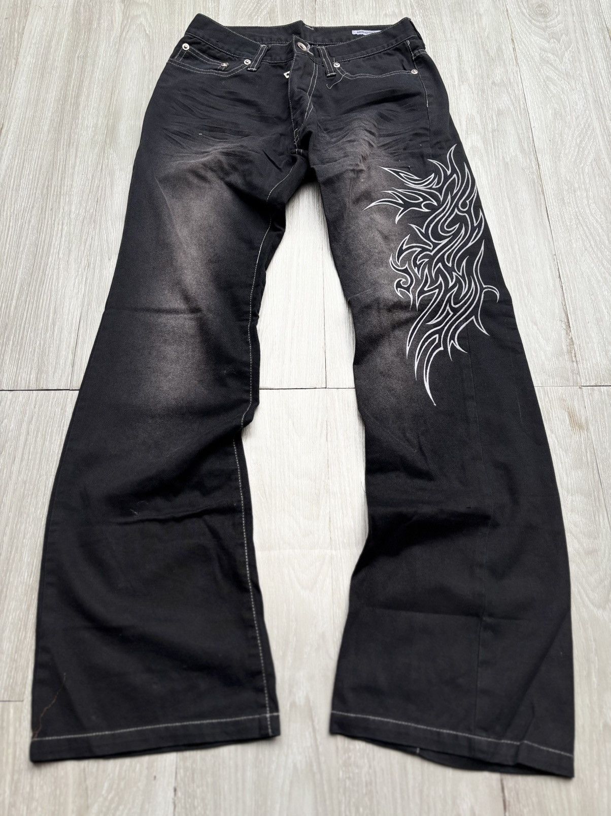 semanticdesign SEMANTIC DESIGN flare jeans Size US 28 / EU 44 - 1 Thumbnail