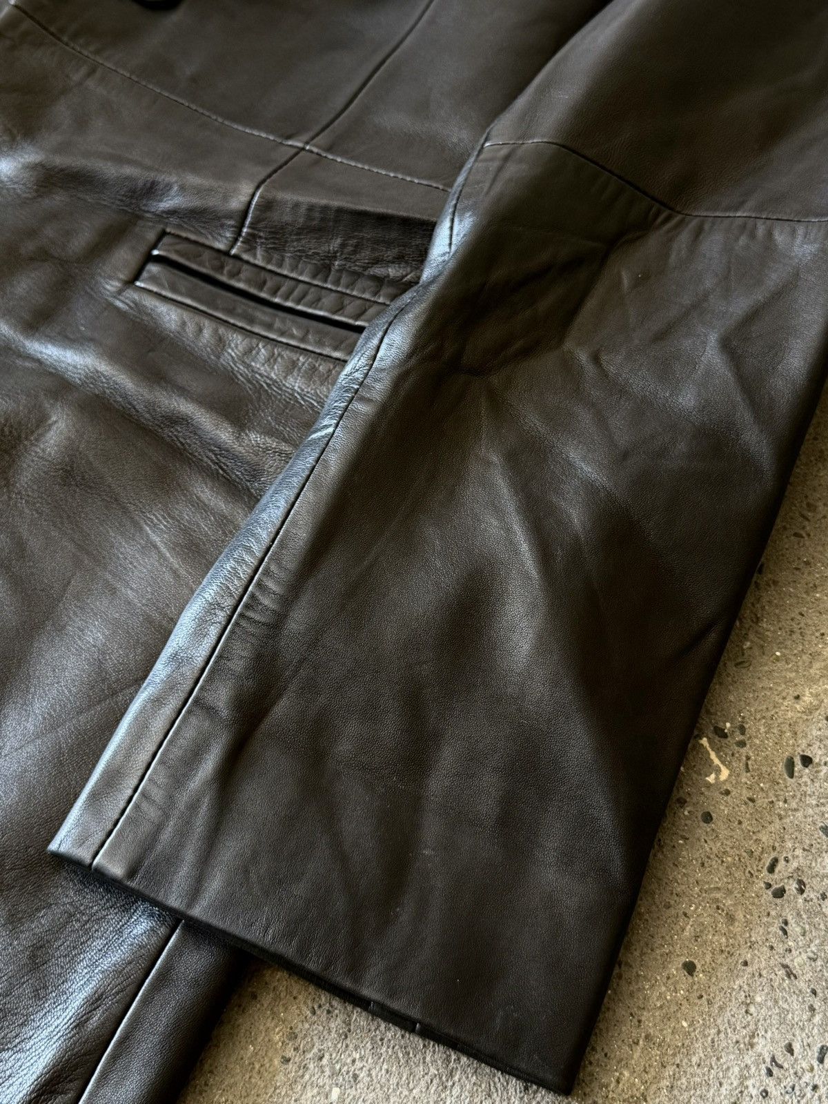 Gucci × Tom Ford Archive Gucci - Tom Ford - Lamb Skin - Leather Coat Size US M / EU 48-50 / 2 - 3 Thumbnail