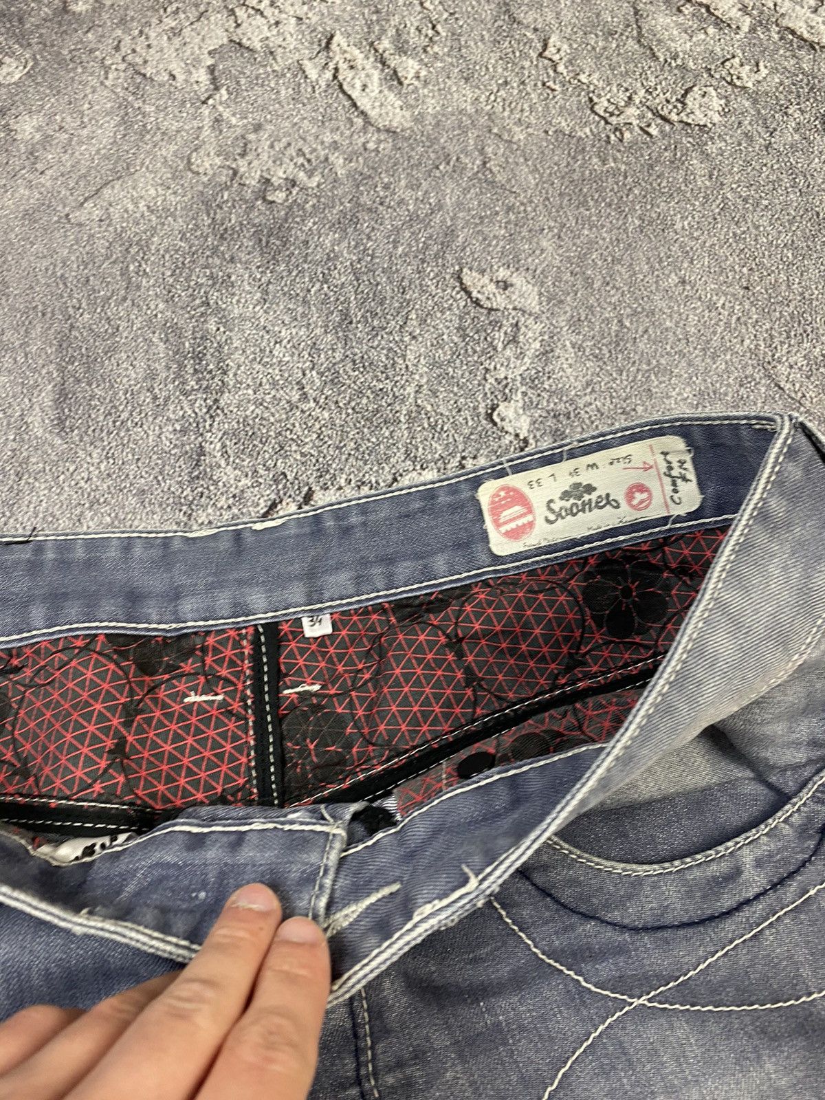 Polar Skate Co. Y2K Baggy Grey Denim Shorts Rap Style 2000s Streetwear Y2K Size US 34 / EU 50 - 8 Thumbnail