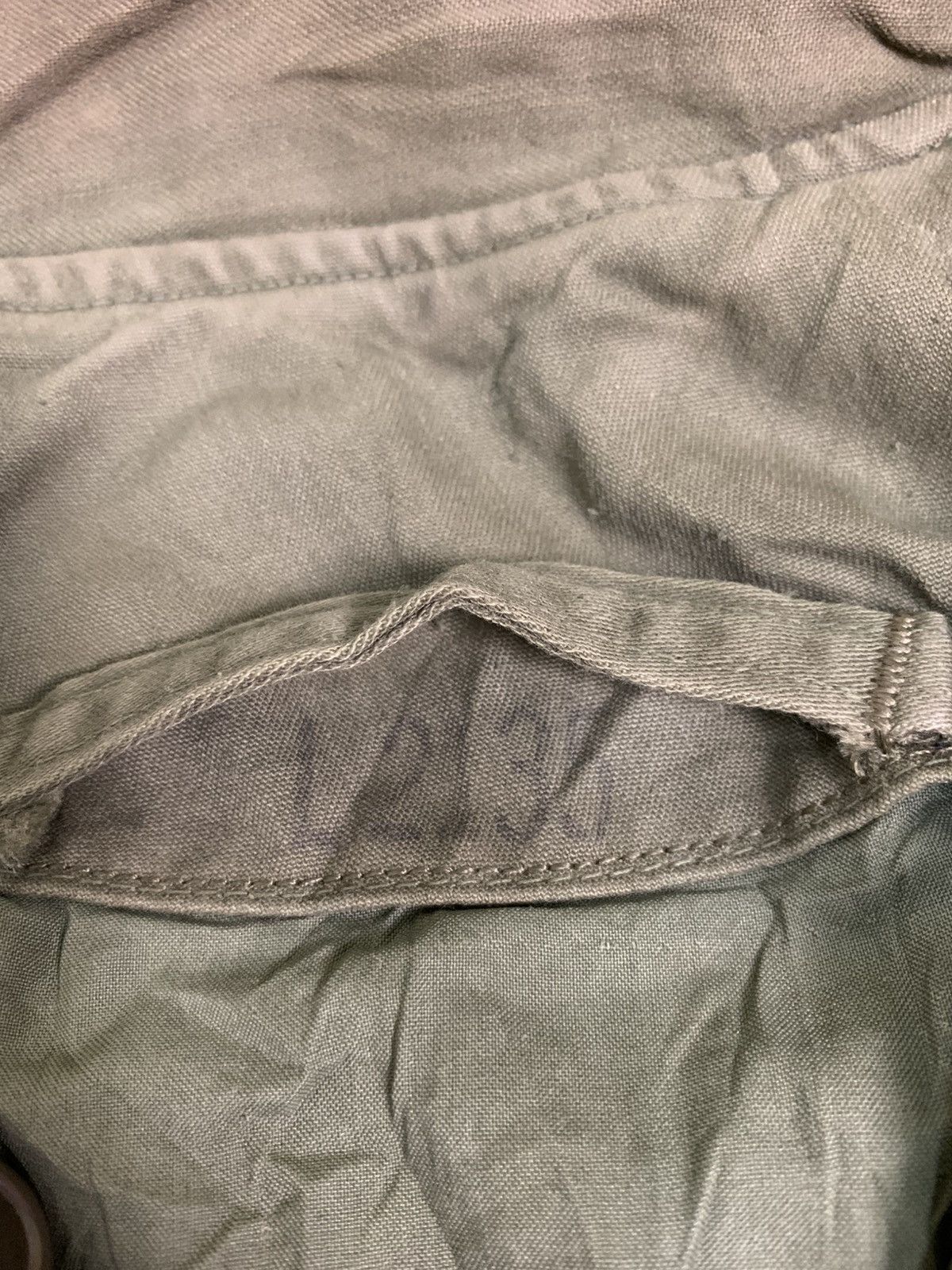 Other Rare Vintage Grade 2 USAF "Dumbo Collar" OG-107 Field Jacket Size US L / EU 52-54 / 3 - 9 Thumbnail