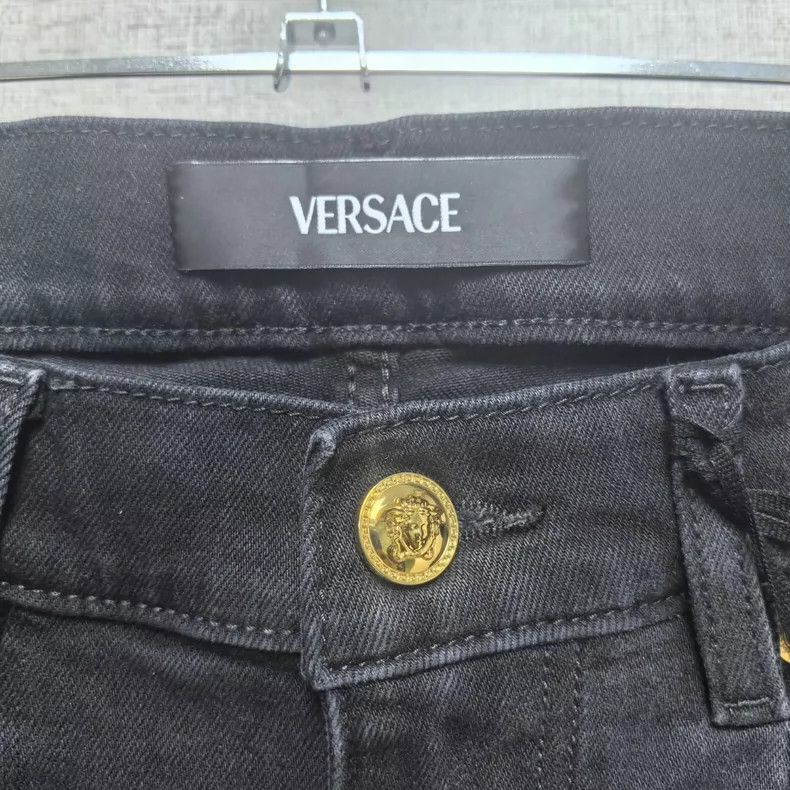 Versace Versace Embroidered Medusa men's jeans Size US 34 / EU 50 - 7 Thumbnail