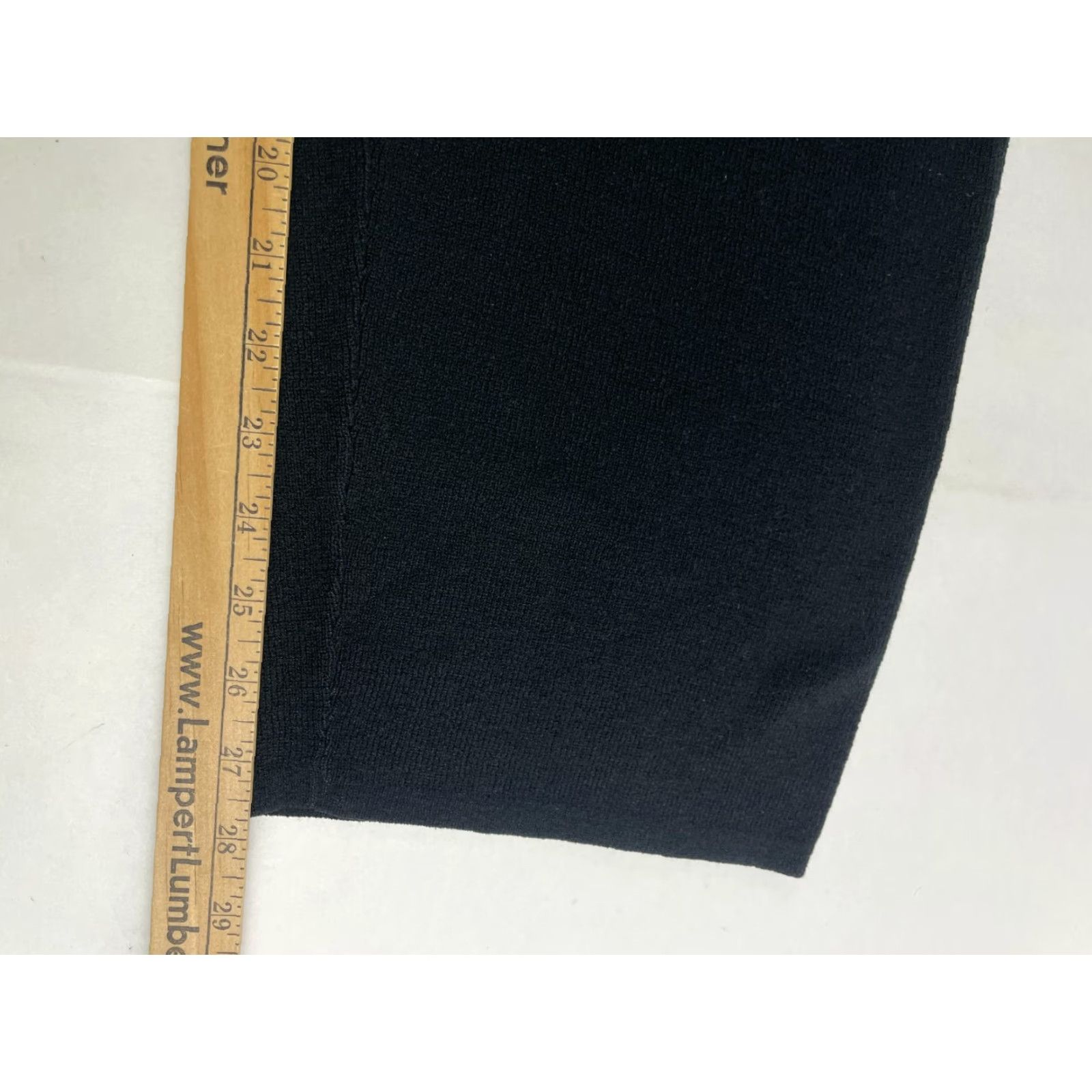 George George Pants Women's Large Black Pull On Dress Pants High Rise Size L / US 10 / IT 46 - 6 Thumbnail