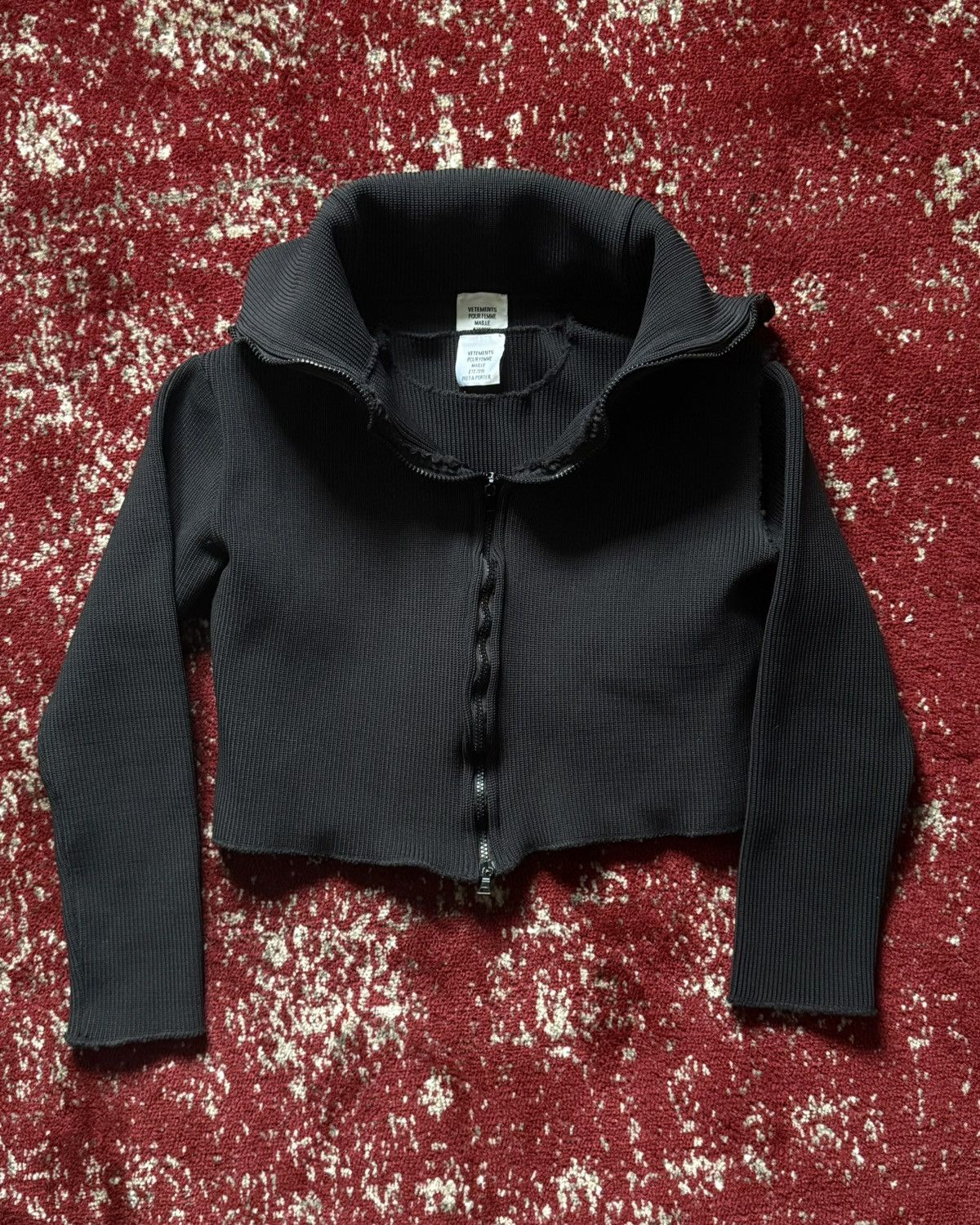 Vetements 2015 Runway sample BOTH PIECES rib tops Size US XXS / EU 40 - 1 Thumbnail