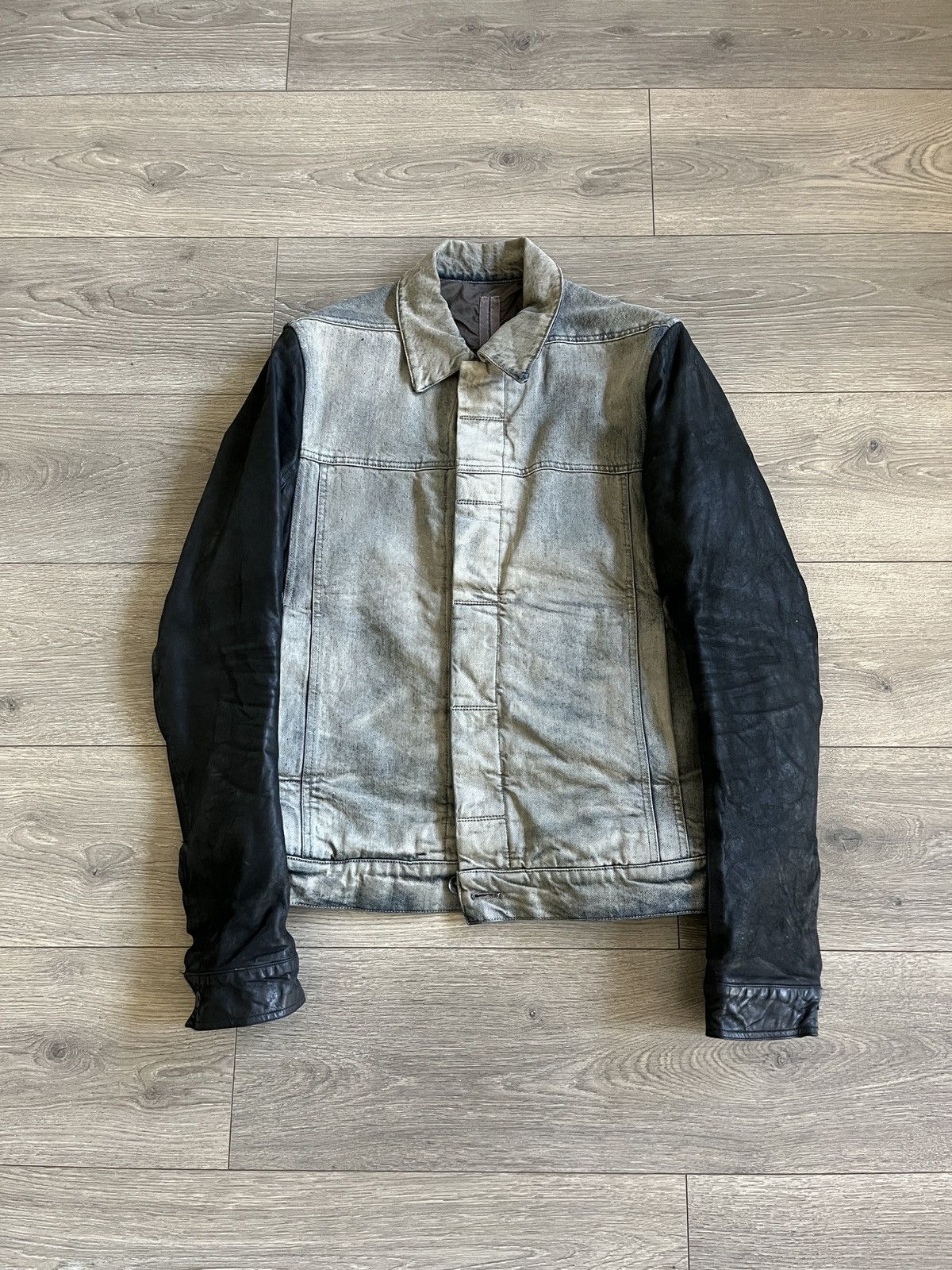 Rick Owens Rick owens hybrid leather dust leather Size US M / EU 48-50 / 2 - 1 Thumbnail