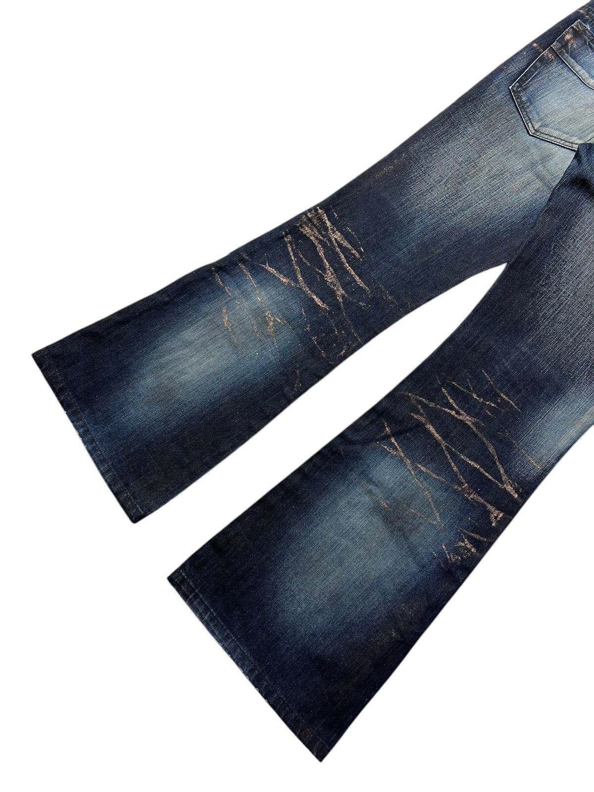 Tornado Mart Bootcut Tornado Mart Button Super Flare Pants Size US 30 / EU 46 - 9 Thumbnail