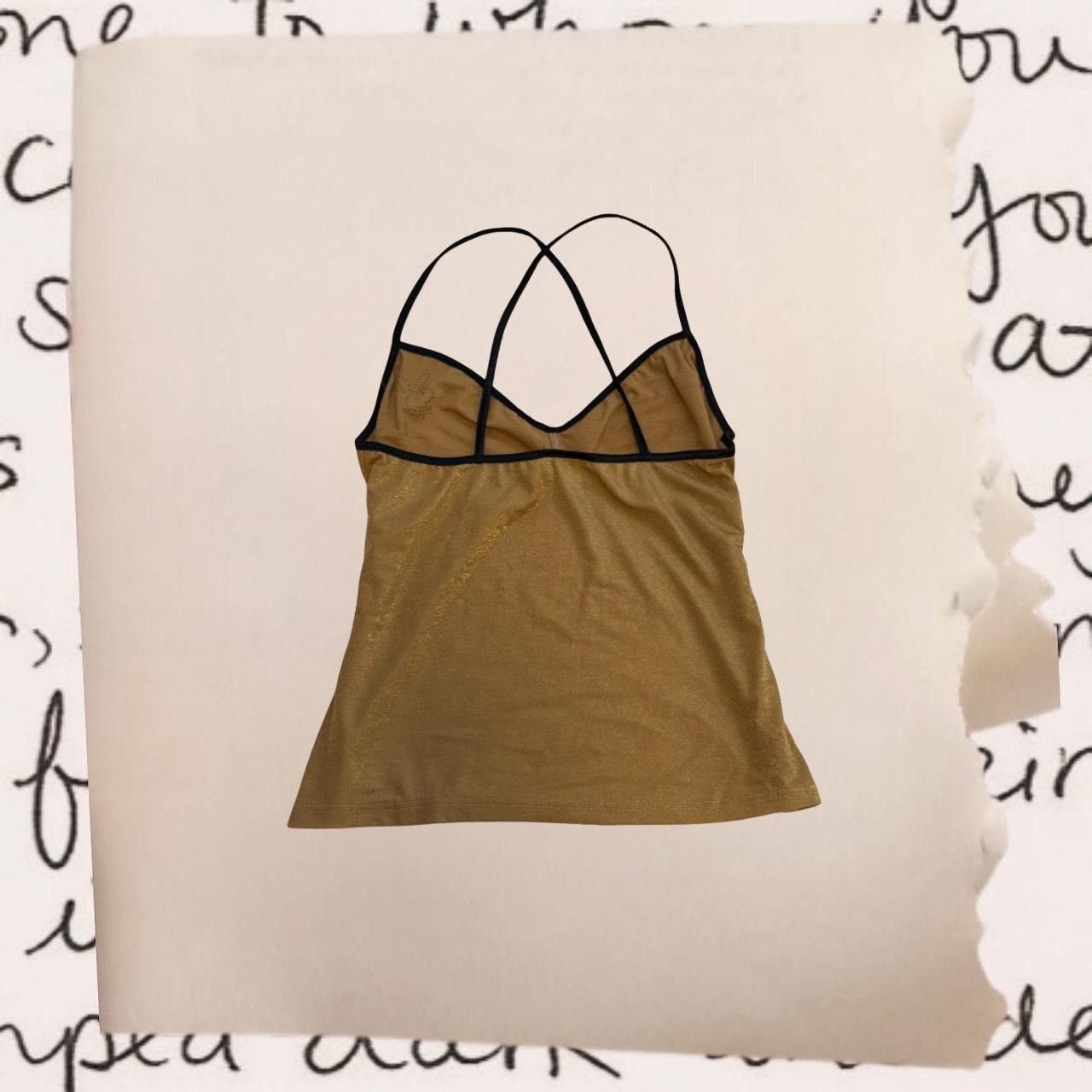 Playboy vintage playboy gold shimmer camisole Size XS / US 0-2 / IT 36-38 - 3 Thumbnail
