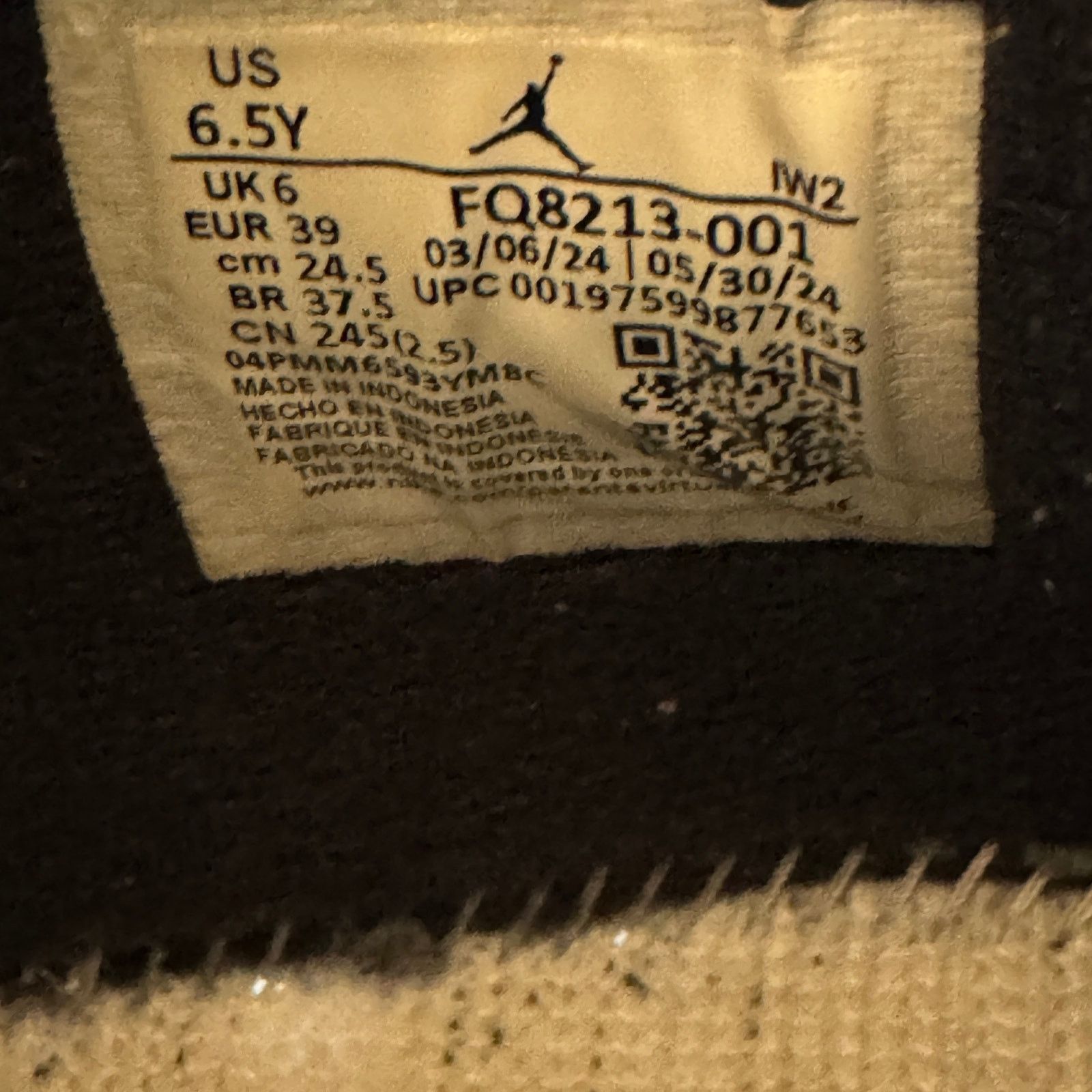 Jordan Brand × Nike Size 6.5 - Air Jordan 4 Retro GS White Thunder Men's Shoes Size US 6.5 / EU 39-40 - 7 Thumbnail