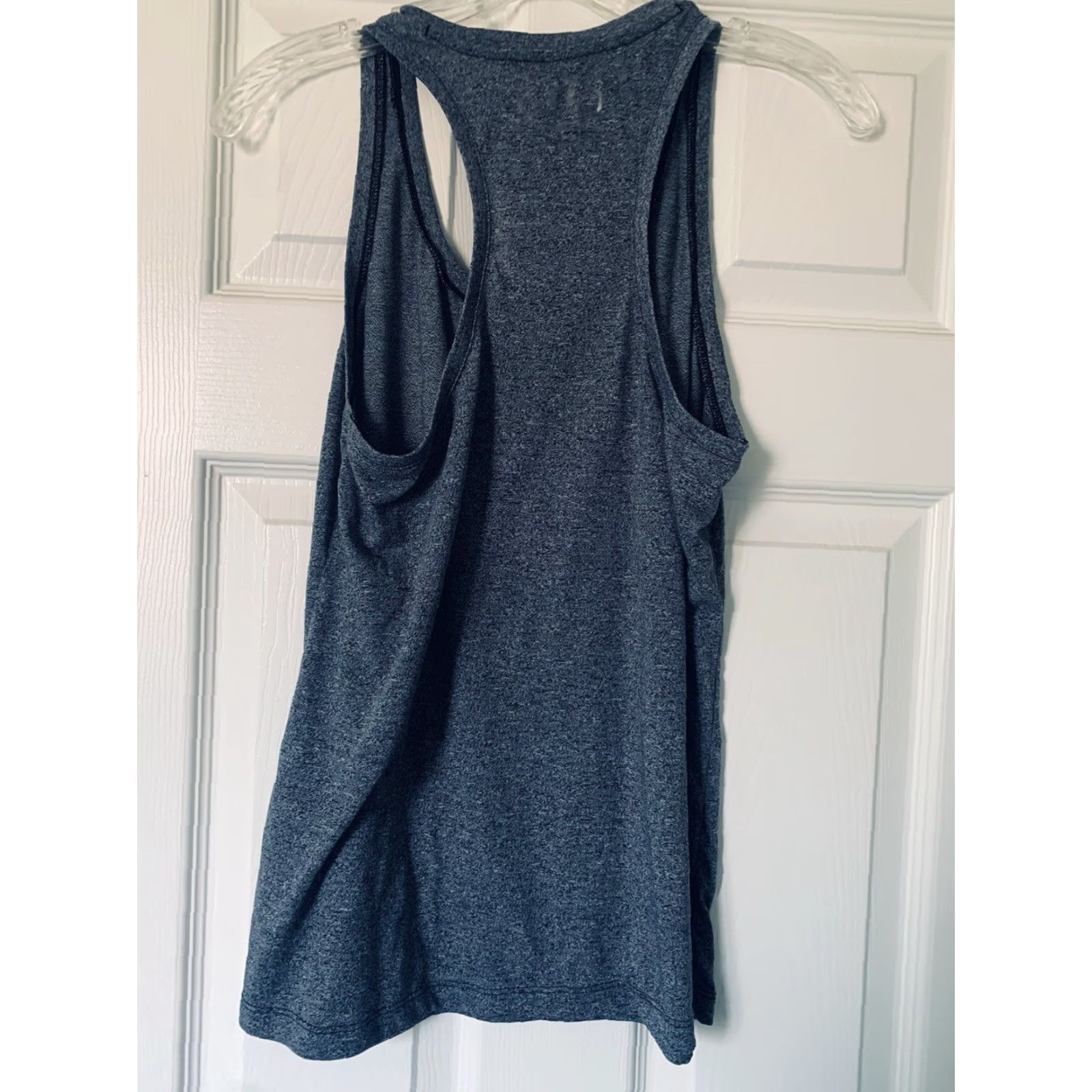 Under Armour Under Armour Threadborne Womens XS Grey Heather Racerback Active Tank Top Size XS / US 0-2 / IT 36-38 - 5 Thumbnail