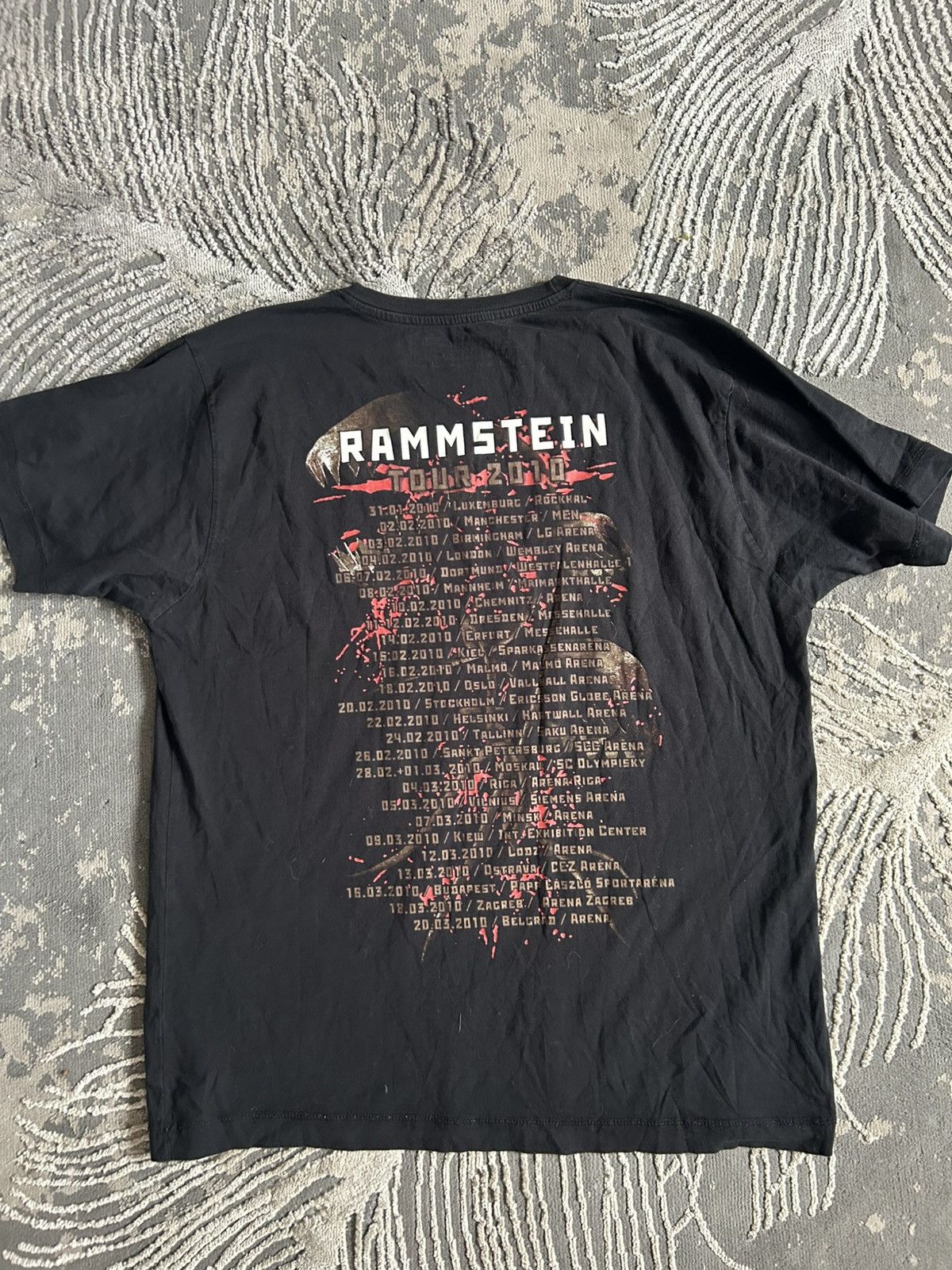 Other Remmstein 2010 band tee Size US XL / EU 56 / 4 - 2 Thumbnail