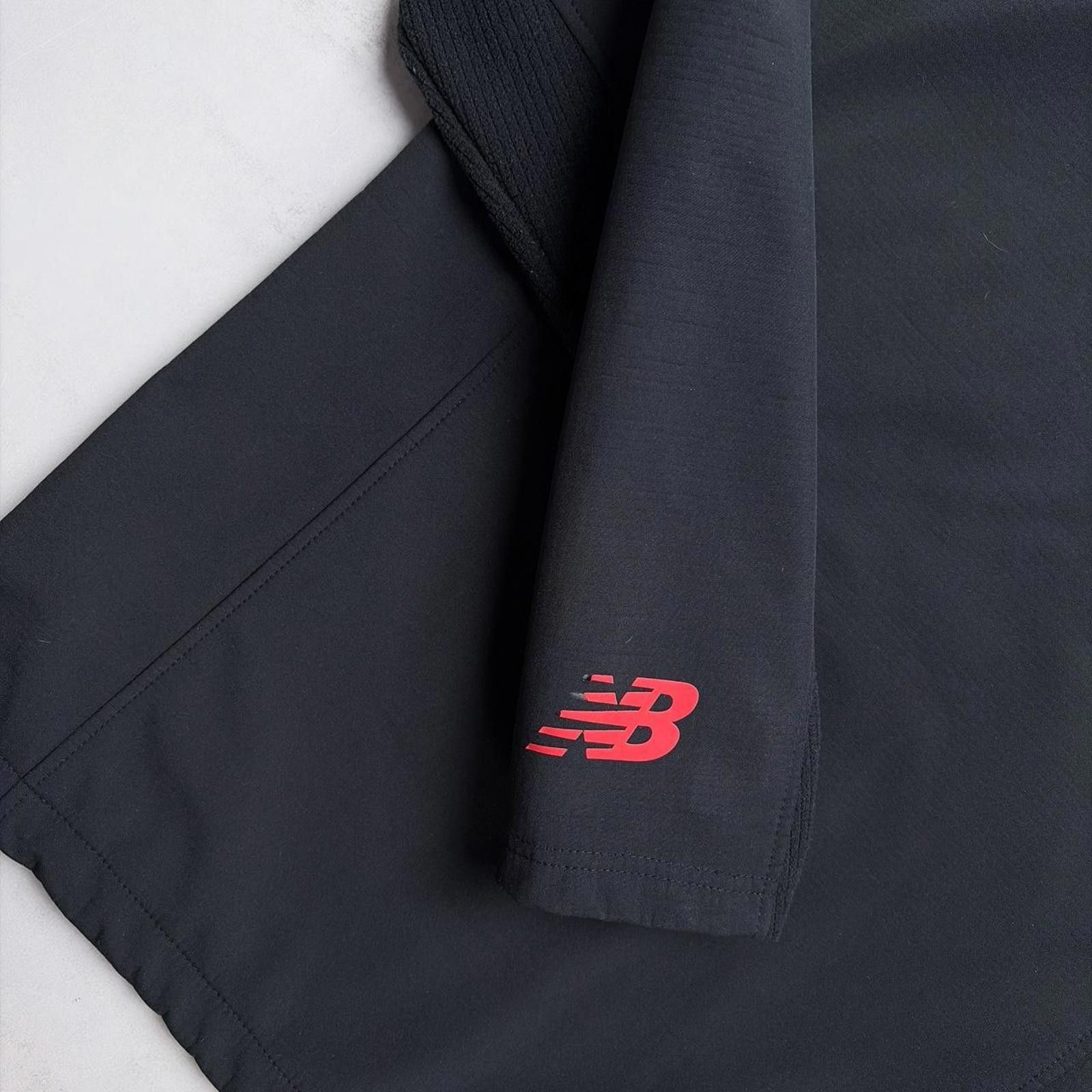 New Balance Y2K Black New Balance Softshell Hooded Fleece Lined Jacket Size US S / EU 44-46 / 1 - 8 Thumbnail