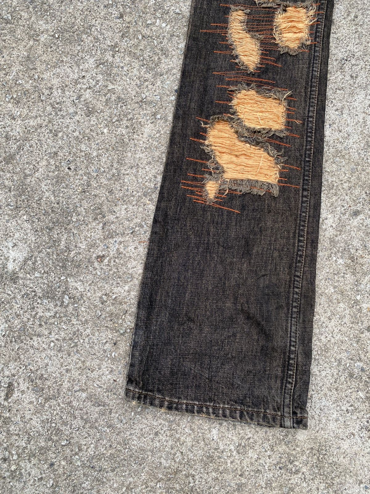 Levi's 2000s - Levi’s 517 Distressed Flare Denim Size US 29 - 4 Thumbnail