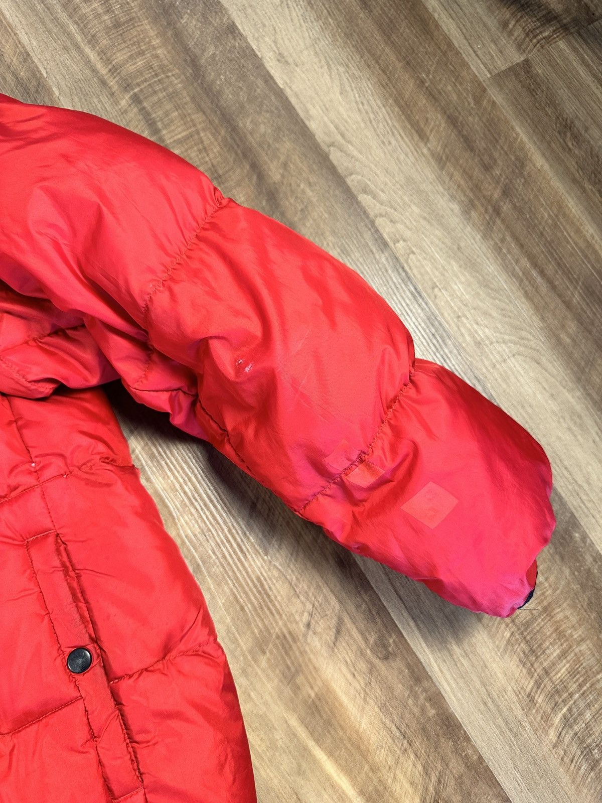 Polo Ralph Lauren × Vintage VINTAGE Polo Jeans Ralph Lauren Jacket Large Red Puffer Down Size US L / EU 52-54 / 3 - 5 Thumbnail