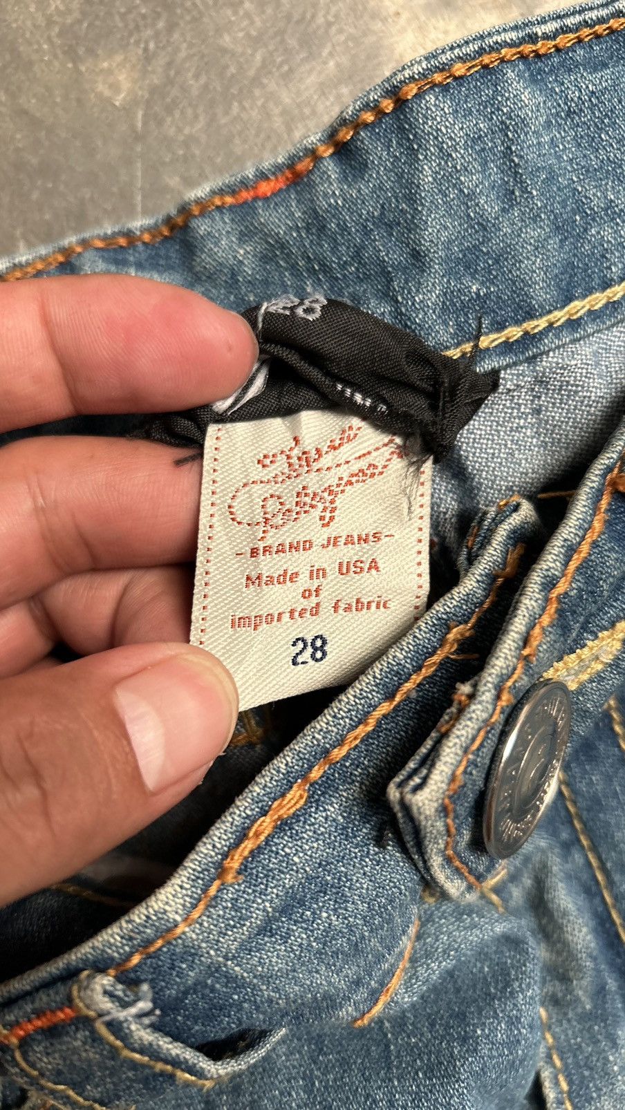 Japanese Brand × True Religion True religion jeans Size US 28 / EU 44 - 5 Thumbnail