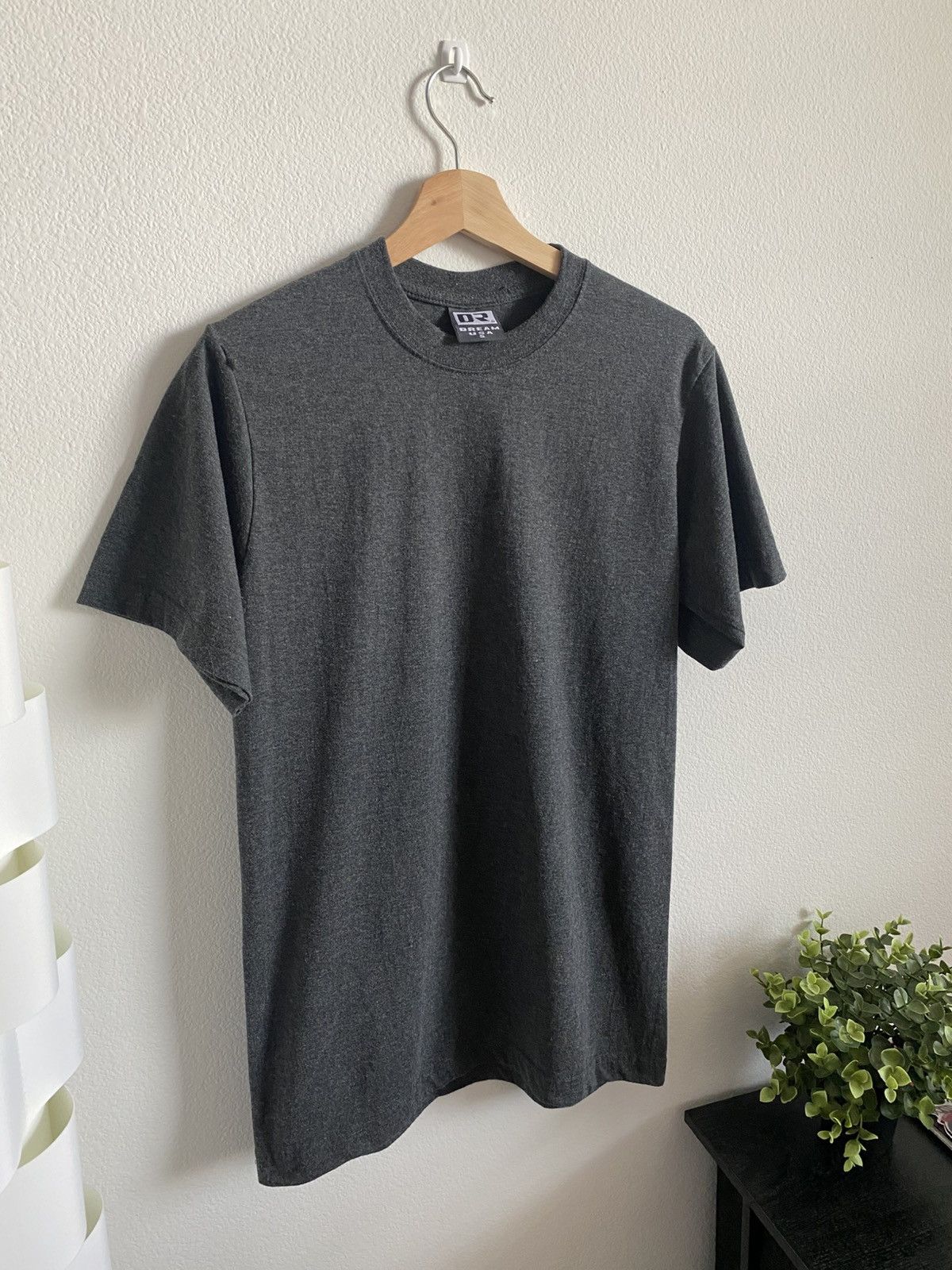 Unsound Rags Vintage 00s Grey Blank Tee Size US S / EU 44-46 / 1 - 2 Thumbnail