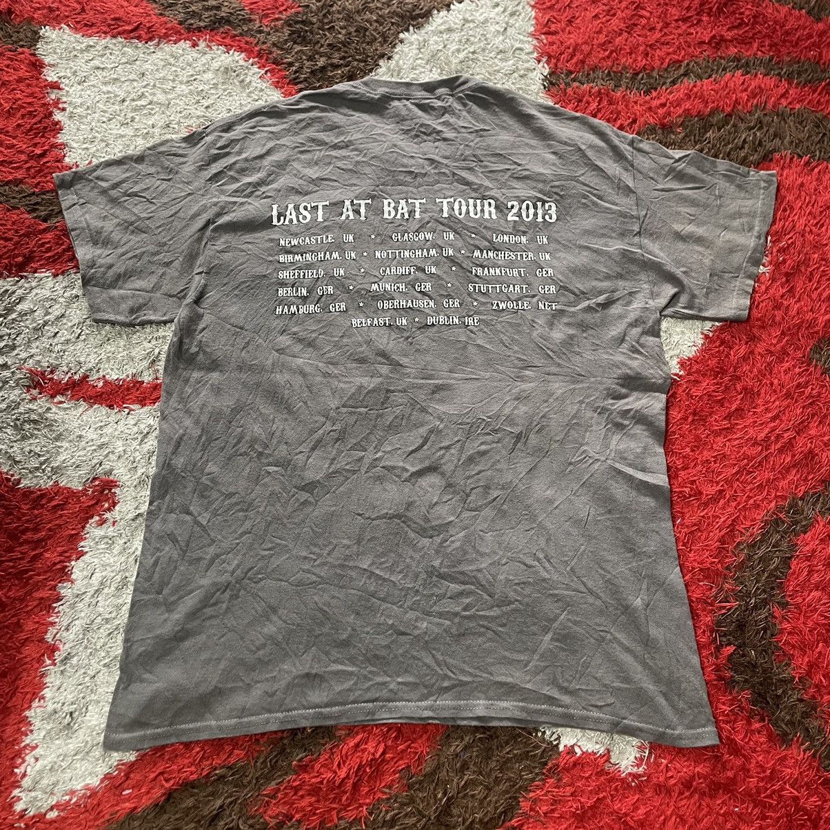 Band Tees × Vintage 🔥Meat Loaf 2013 Last At Bat Tour Promo Tee Size US L / EU 52-54 / 3 - 2 Thumbnail