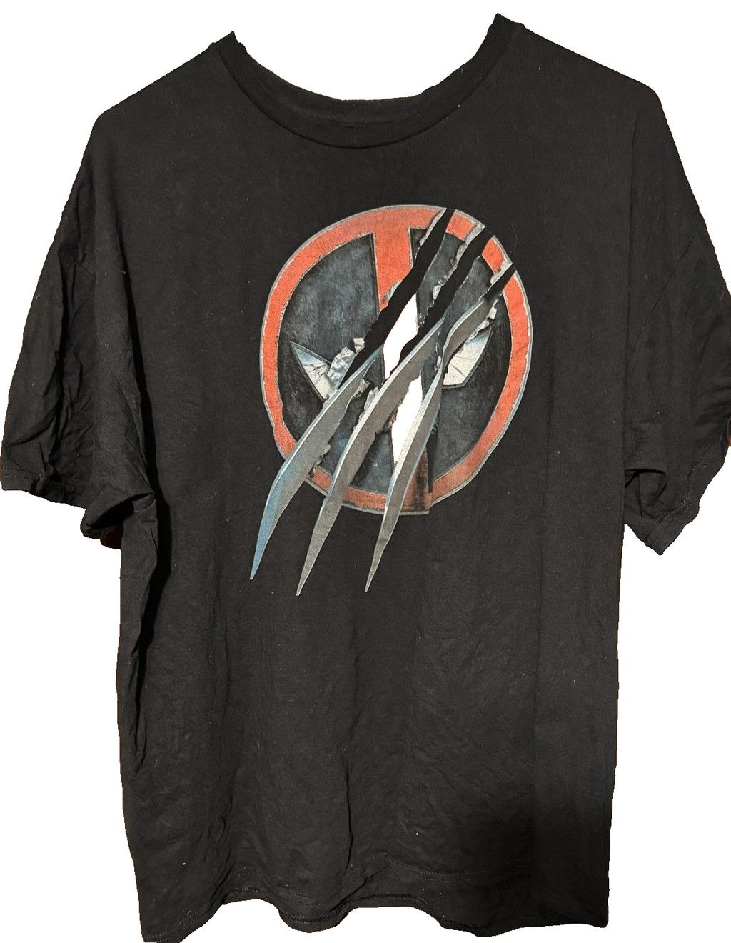 Marvel Comics Deadpool & Wolverine Marvel S/S Tee shirt Men's Sz XL Black Size US XL / EU 56 / 4 - 1 Thumbnail