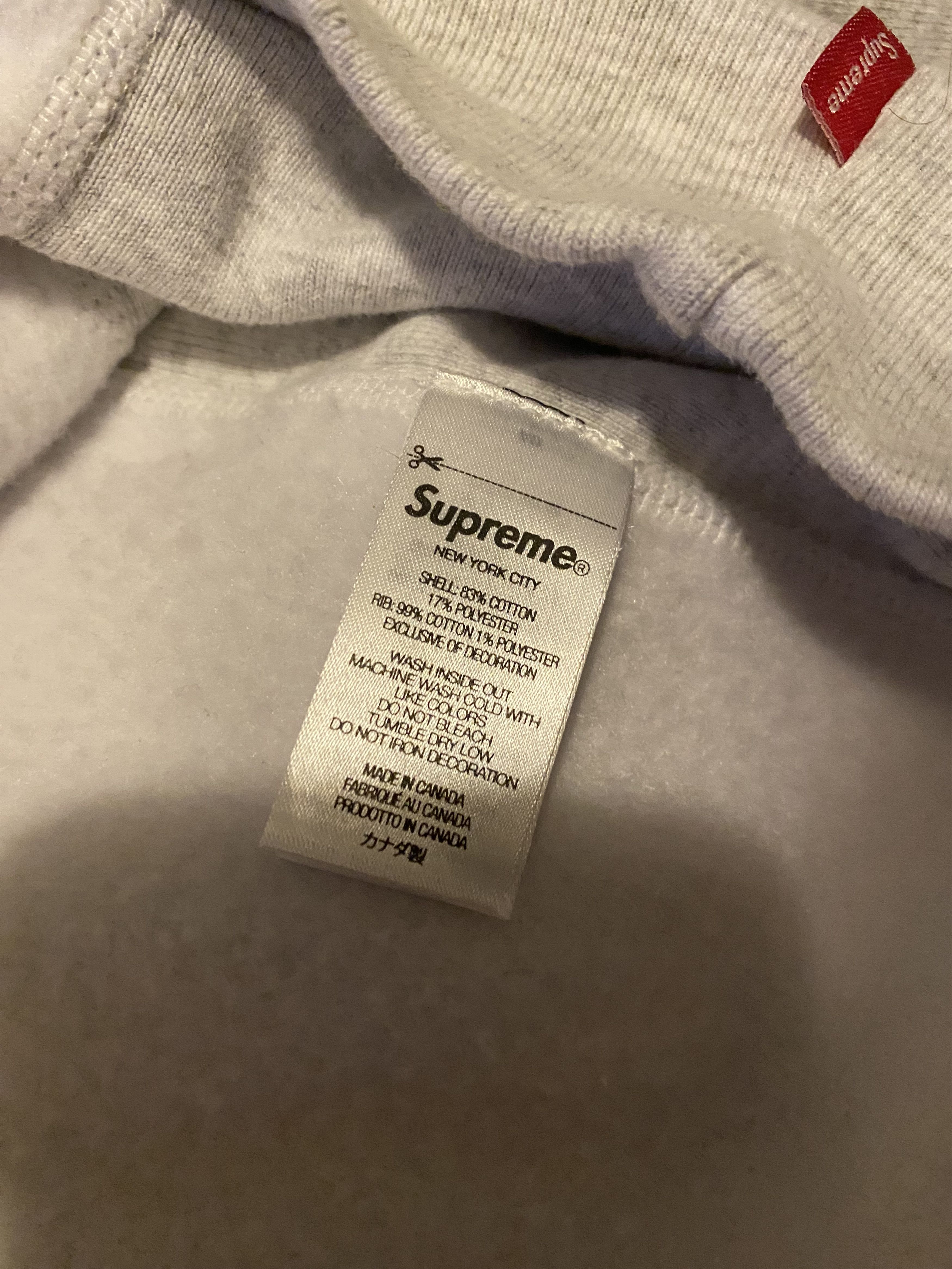 Supreme Supreme Box Logo Hooded Sweatshirt FW23 Ash Grey Size US XL / EU 56 / 4 - 3 Thumbnail