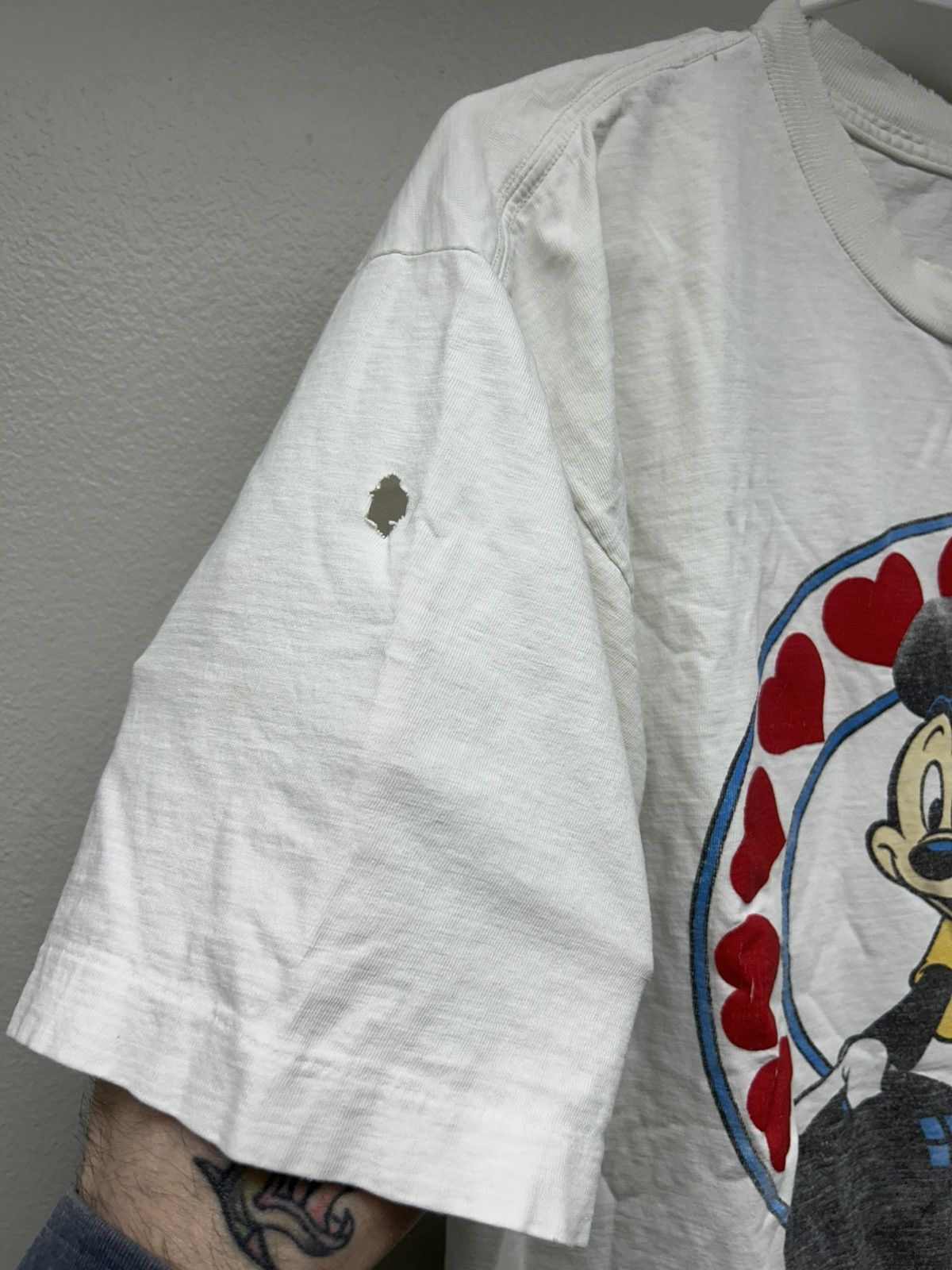 Mickey Mouse 90s Mickey Mouse Bowling Graphic Single Stitch Tshirt Size US L / EU 52-54 / 3 - 4 Thumbnail