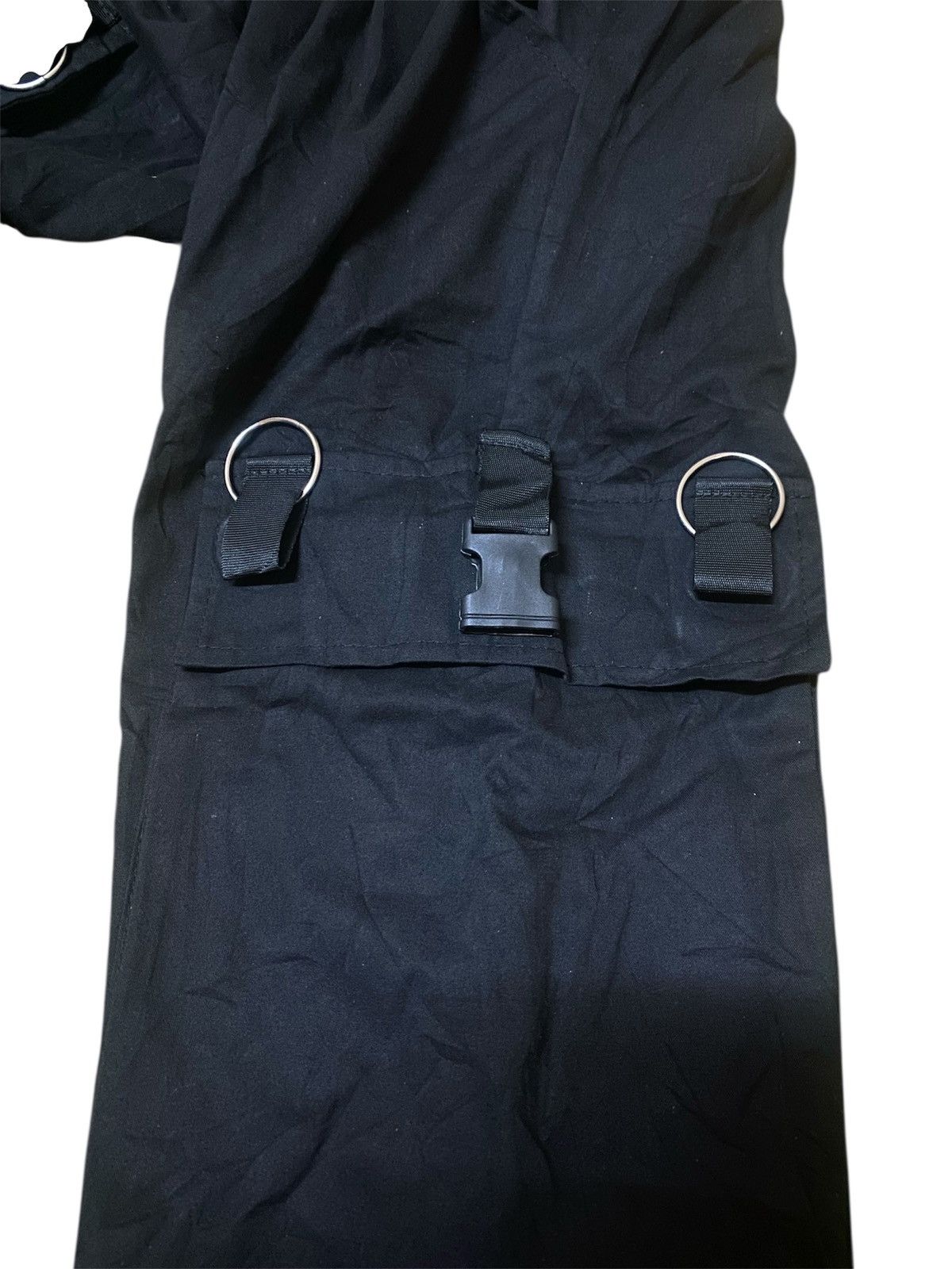 Japanese Brand Chain Multi Pocket Side Stripe Bondage Punk Parachute Cargo Size US 32 / EU 48 - 6 Thumbnail